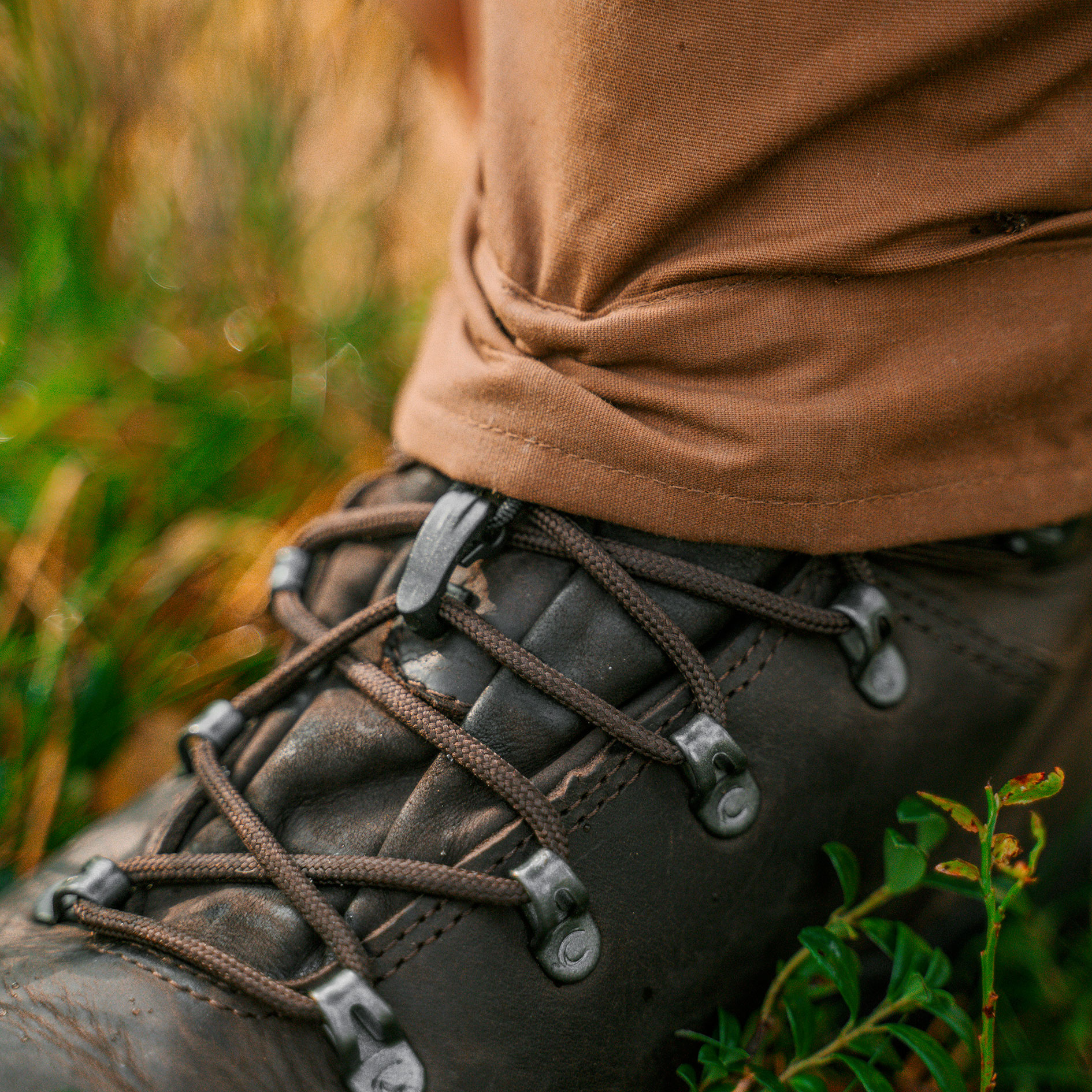 Pinewood Finnveden Hybrid damebukser, Fudge/Nougat, large image number 7