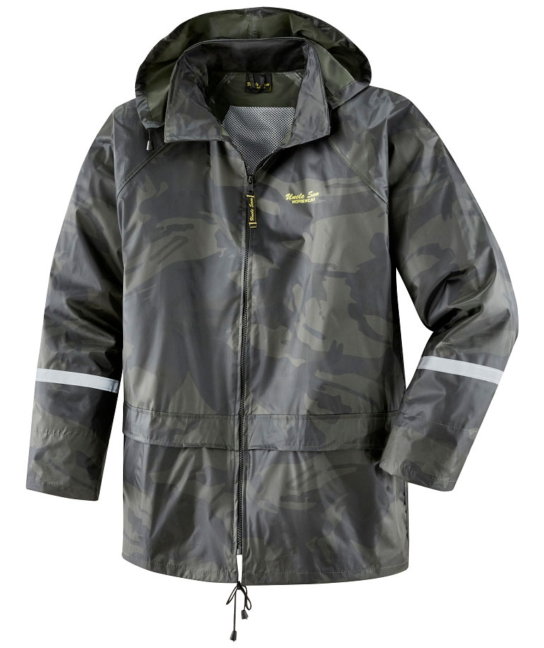 Uncle Sam regnjacka, Kamouflage