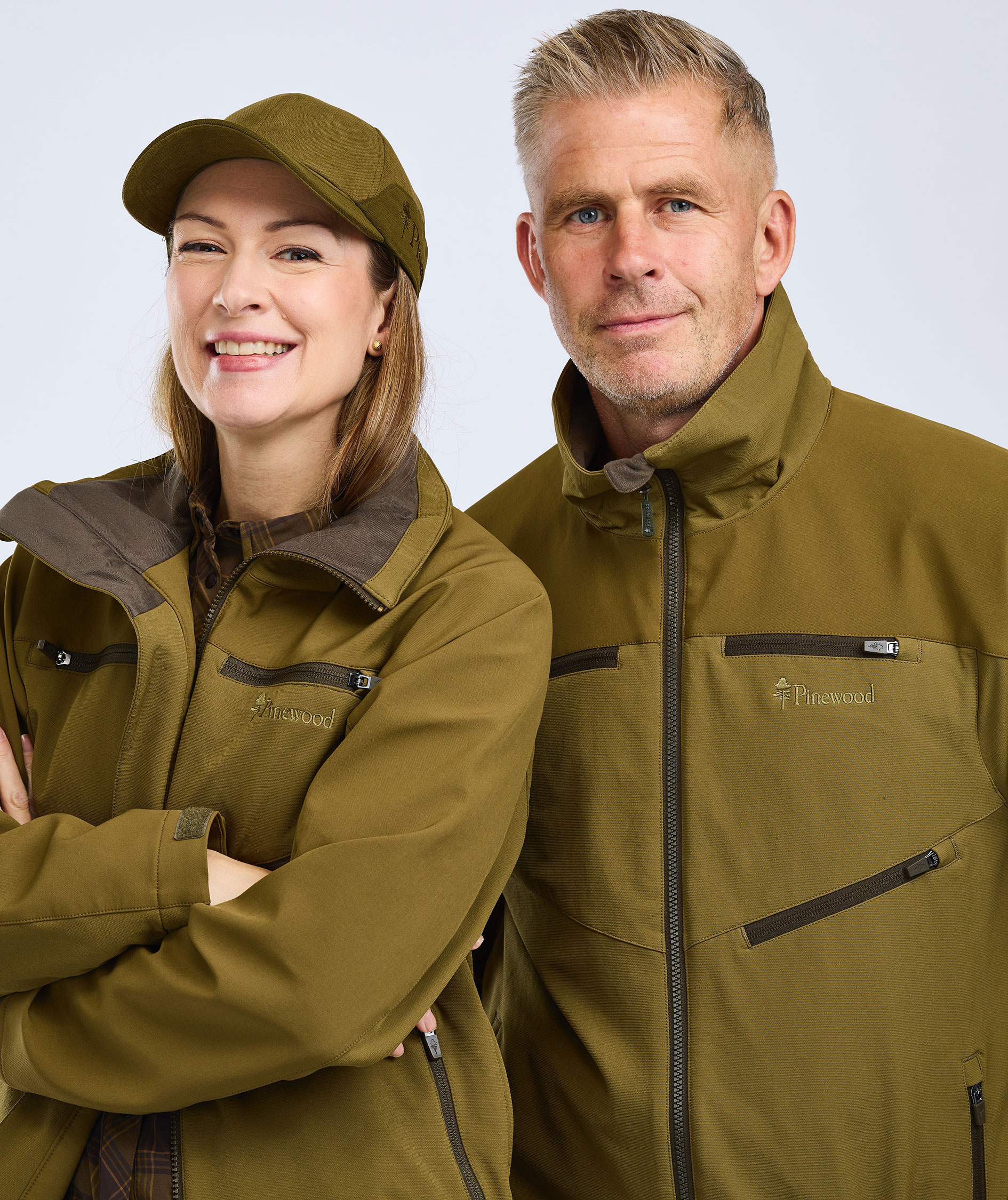 Pinewood Furudal Hunters Hybrid Stretch jakke, Olive green, large image number 10