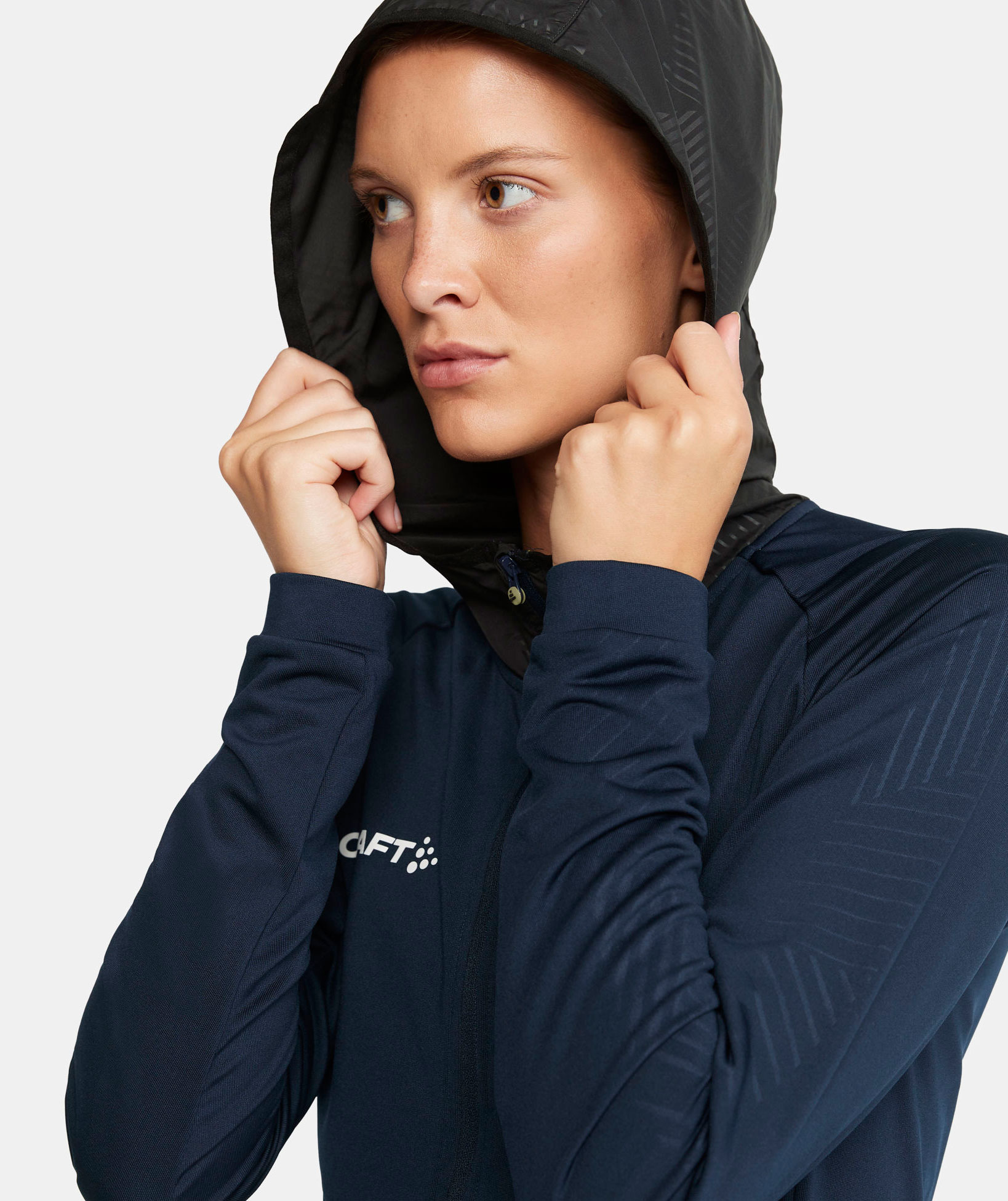 Craft Extend women's hoodie with zipper, Navy, large image number 4
