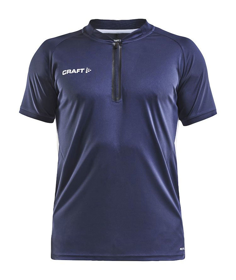 Craft Pro Control Impact Poloshirt, Navy/White, Navy/White, swatch