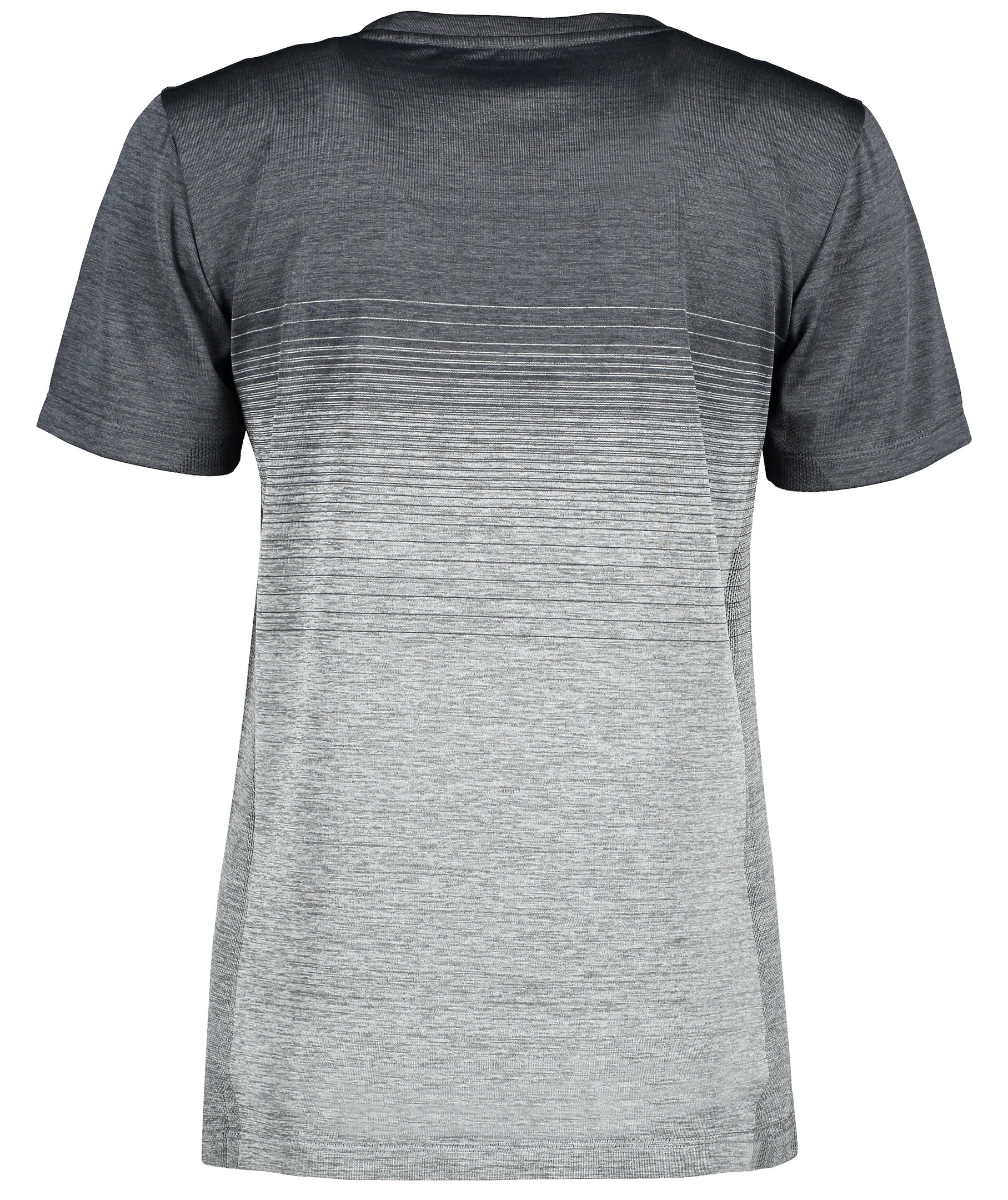 GEYSER s&ouml;ml&ouml;s randig t-shirt dam, Anthracite melange, large image number 2