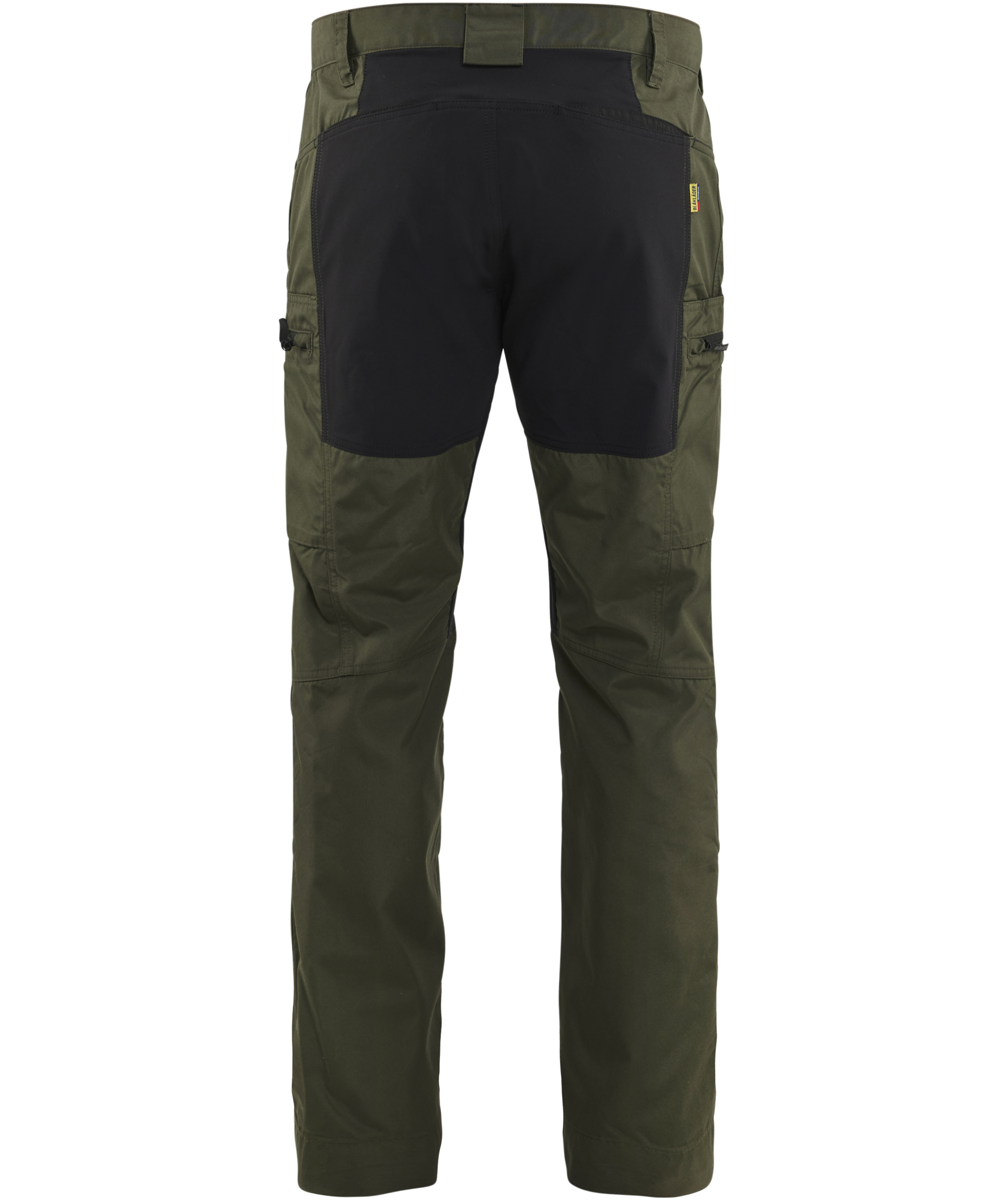 Bl&aring;kl&auml;der Unite servicebukse, Skog gr&oslash;nn/svart, large image number 2