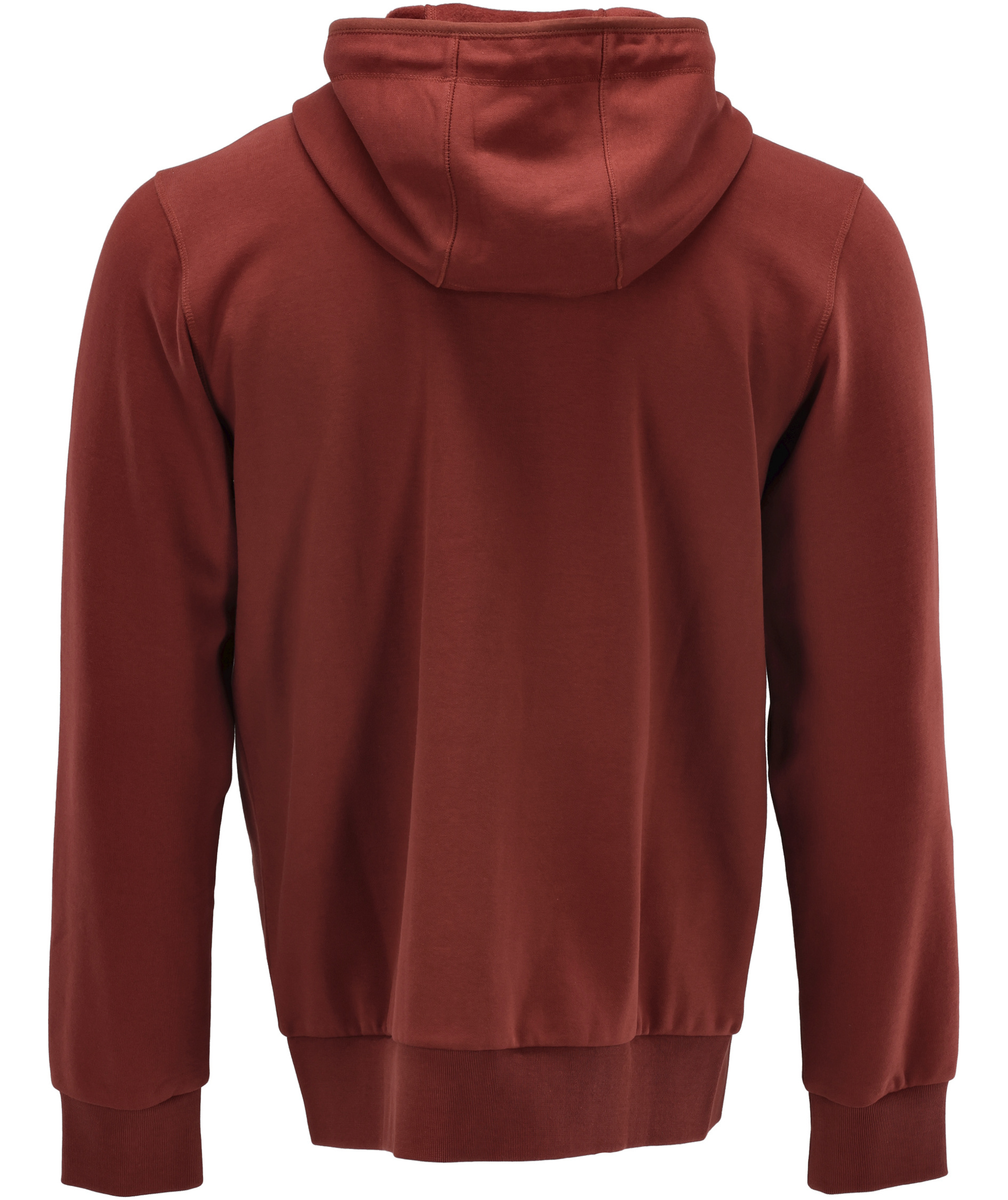 Mascot Customized hoodie with zipper, Autumn red