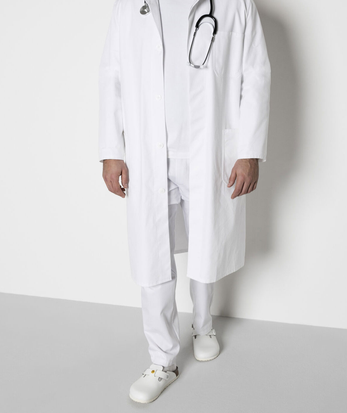 Birkenstock Boston ESD Regular Fit sandals, White, large image number 2