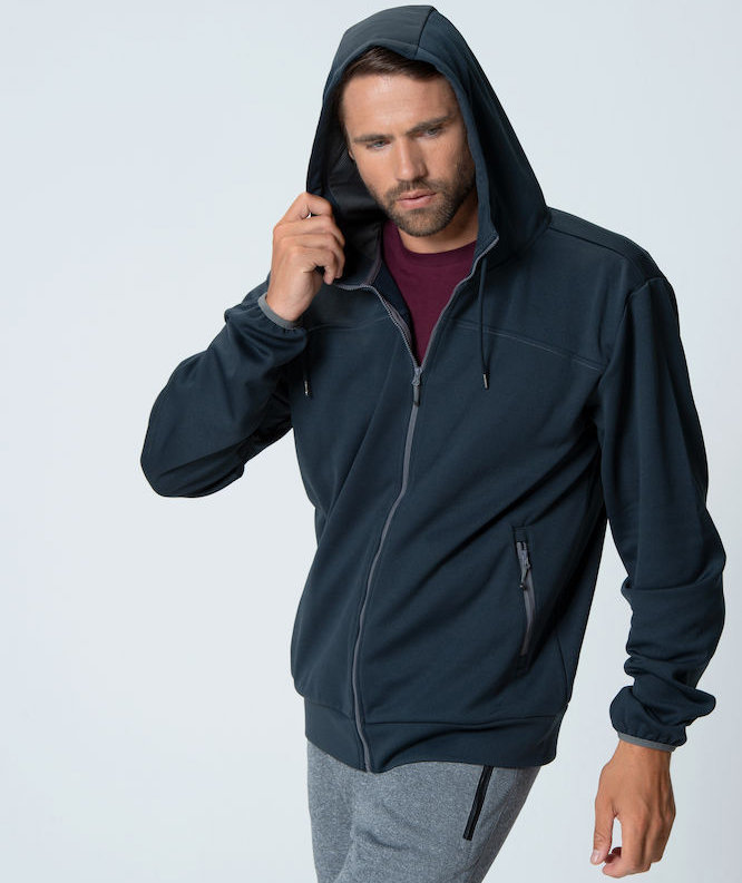 Clique Ottawa hoodie with full zipper
