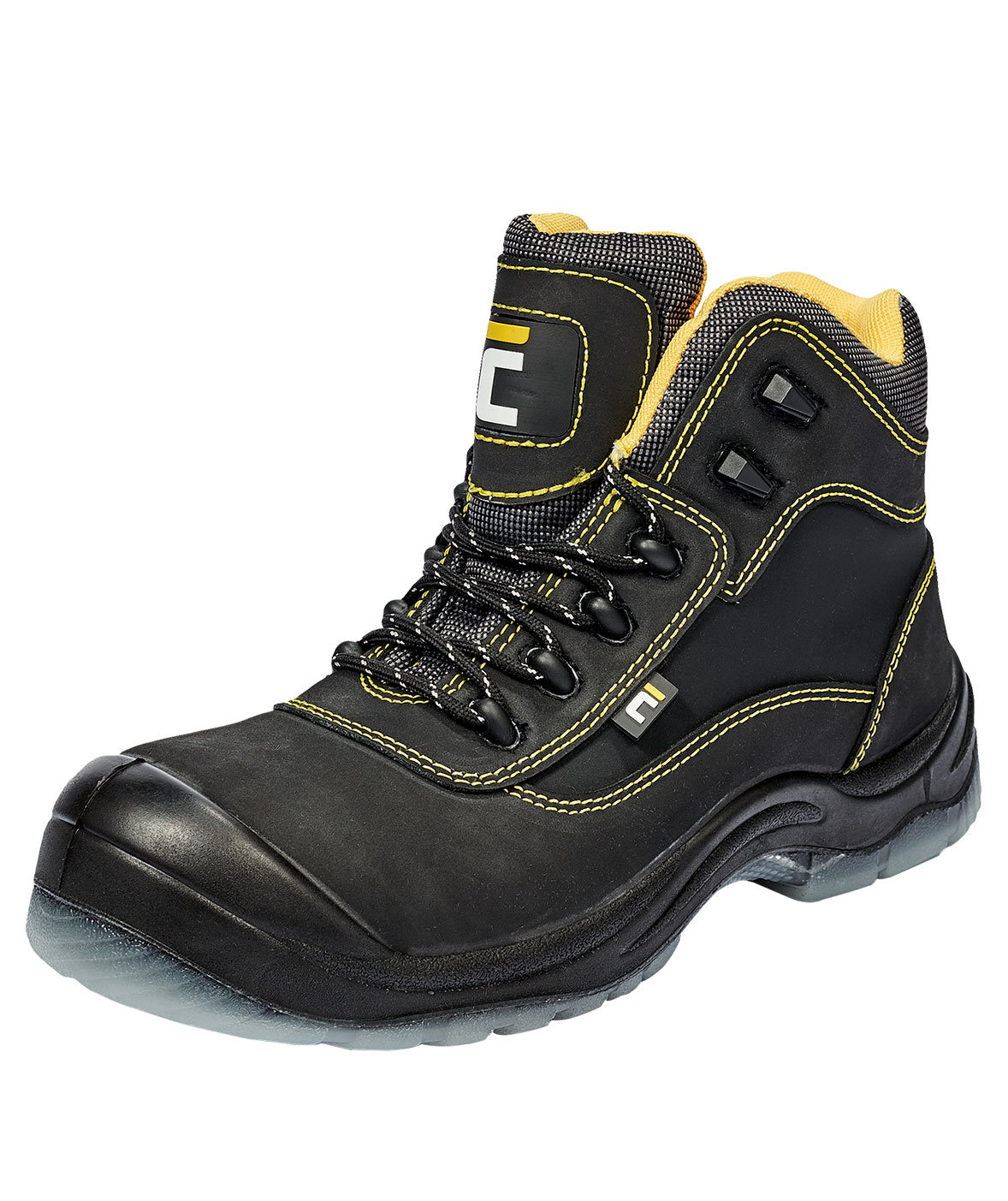Cerva BK TPU MF Sicherheitsstiefeletten S3, Schwarz/Gelb