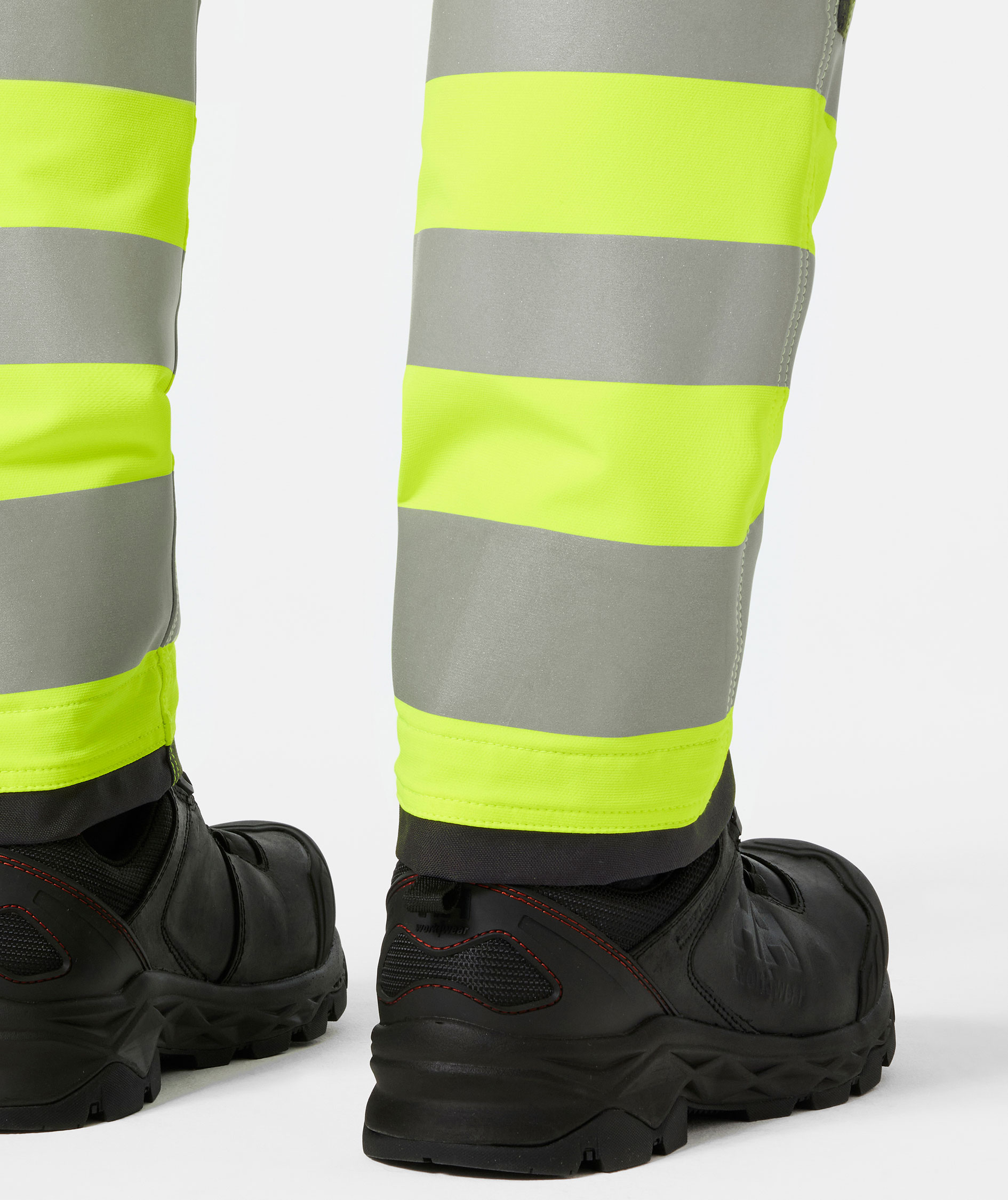 Helly Hansen Alna 4X h&aring;ndv&aelig;rkerbukser full stretch, Hi-vis Gul/Ebony, large image number 7