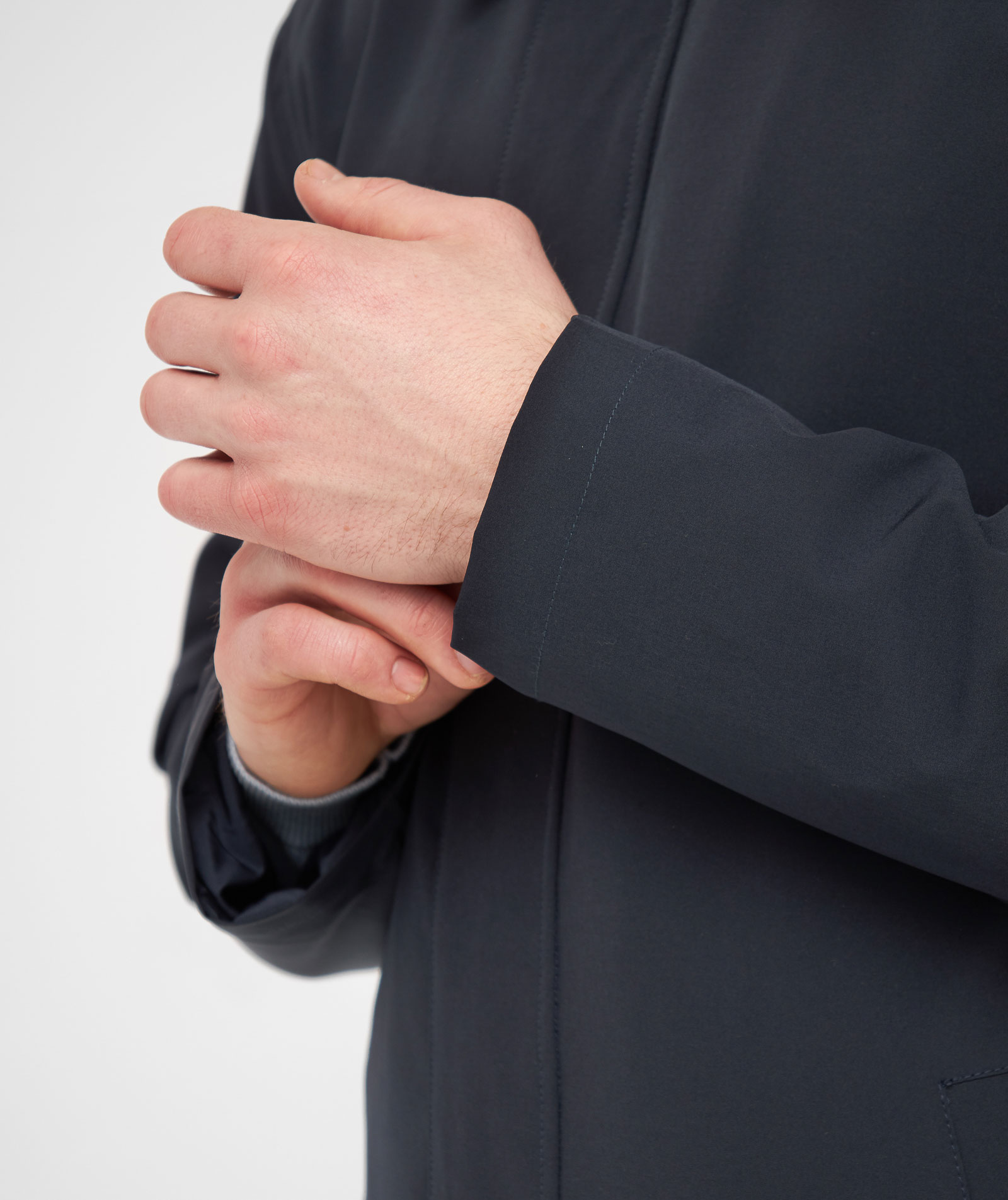 Clipper Inverness l&aring;ng jacka, Navy Night Sky, large image number 4