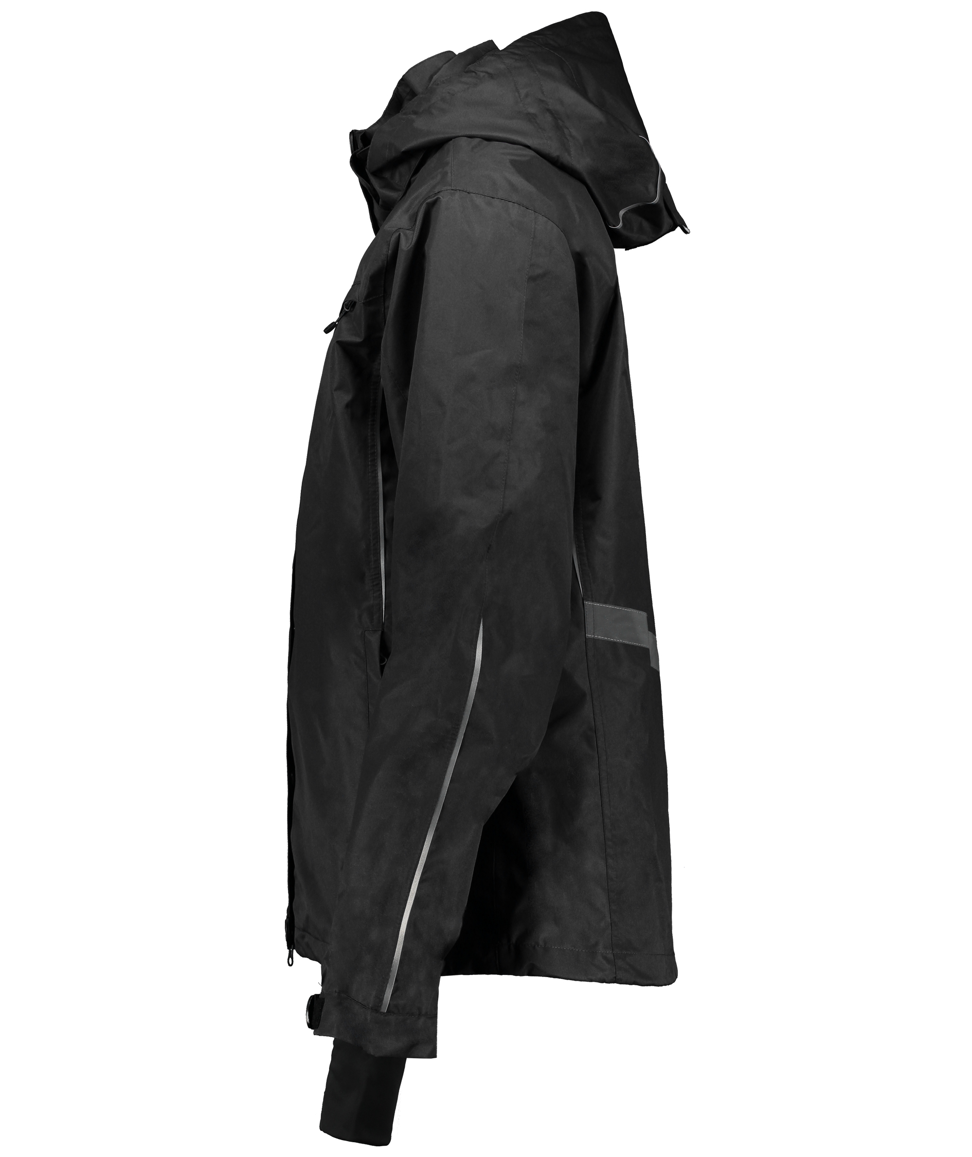 Pitch Stone Active-Pro Zip-in rain jacket, Black, large image number 6