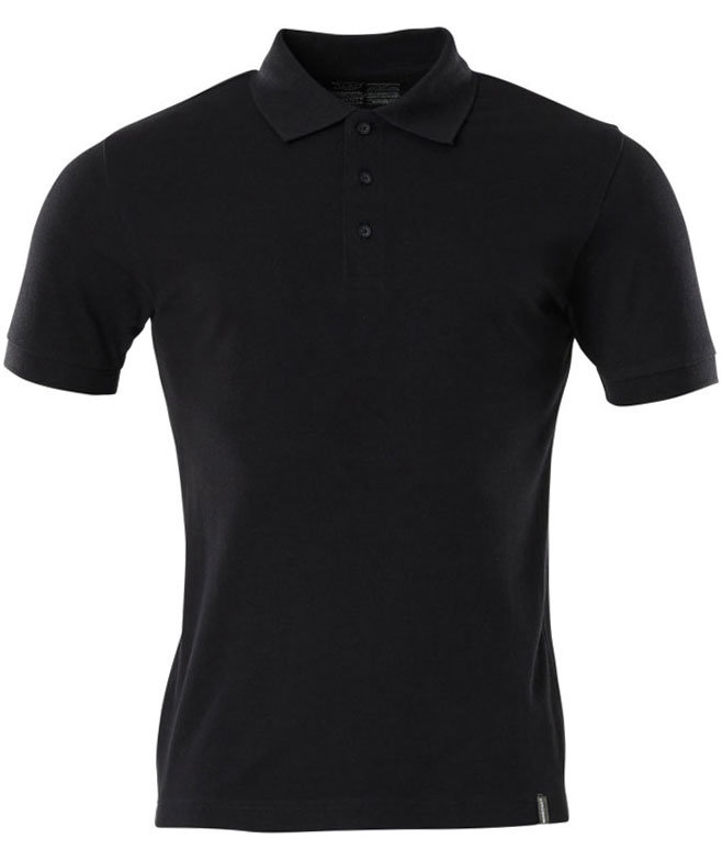 Mascot Crossover polo T-skjorte, Dyp svart, Dyp svart, swatch