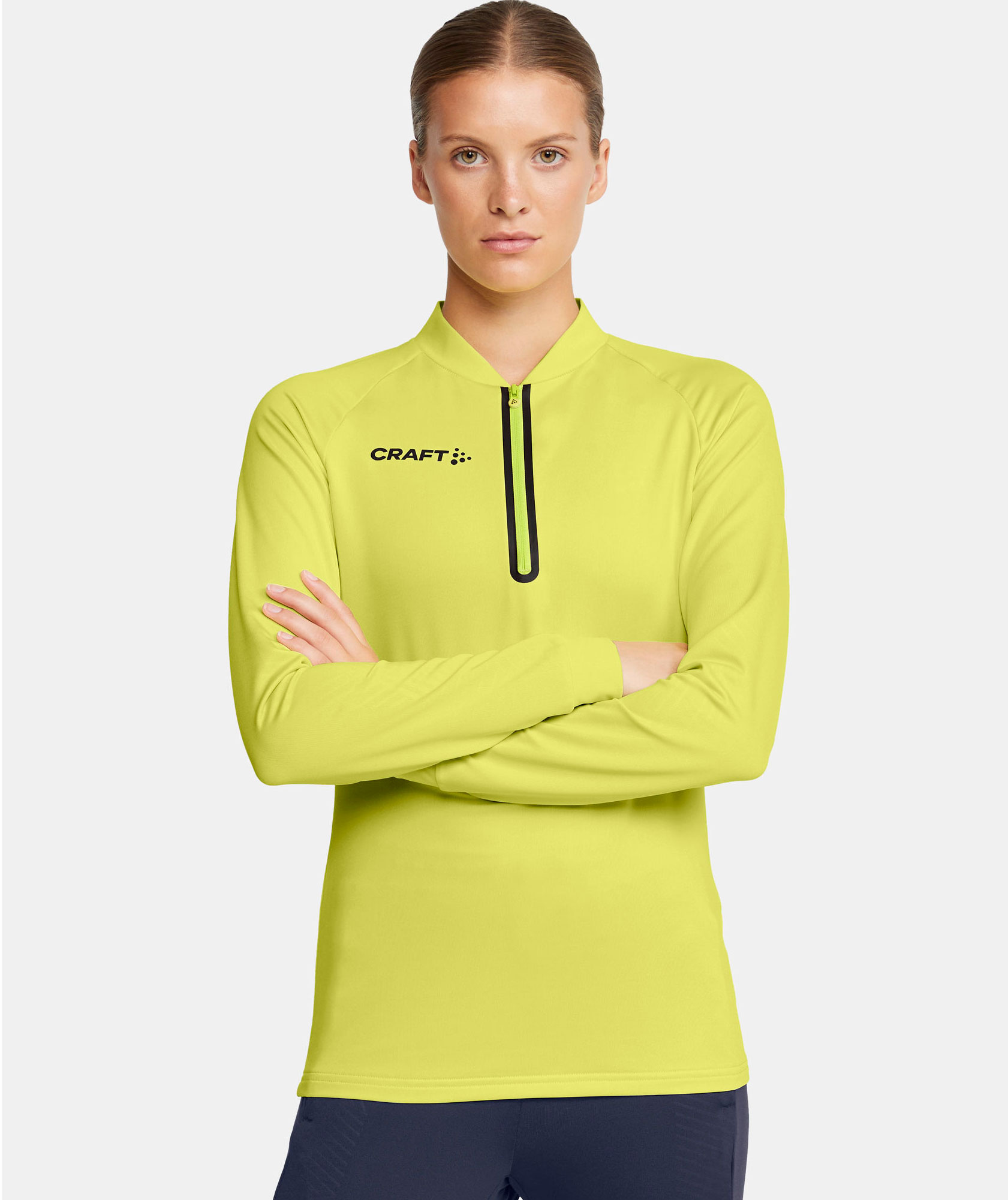 Craft Extend Damen Halfzip Trainingspullover, Fresh, large image number 5