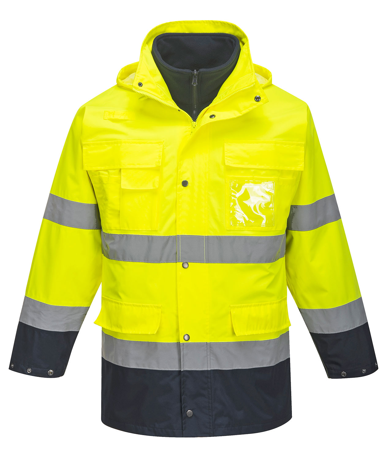 Hi-Vis yellow/marine