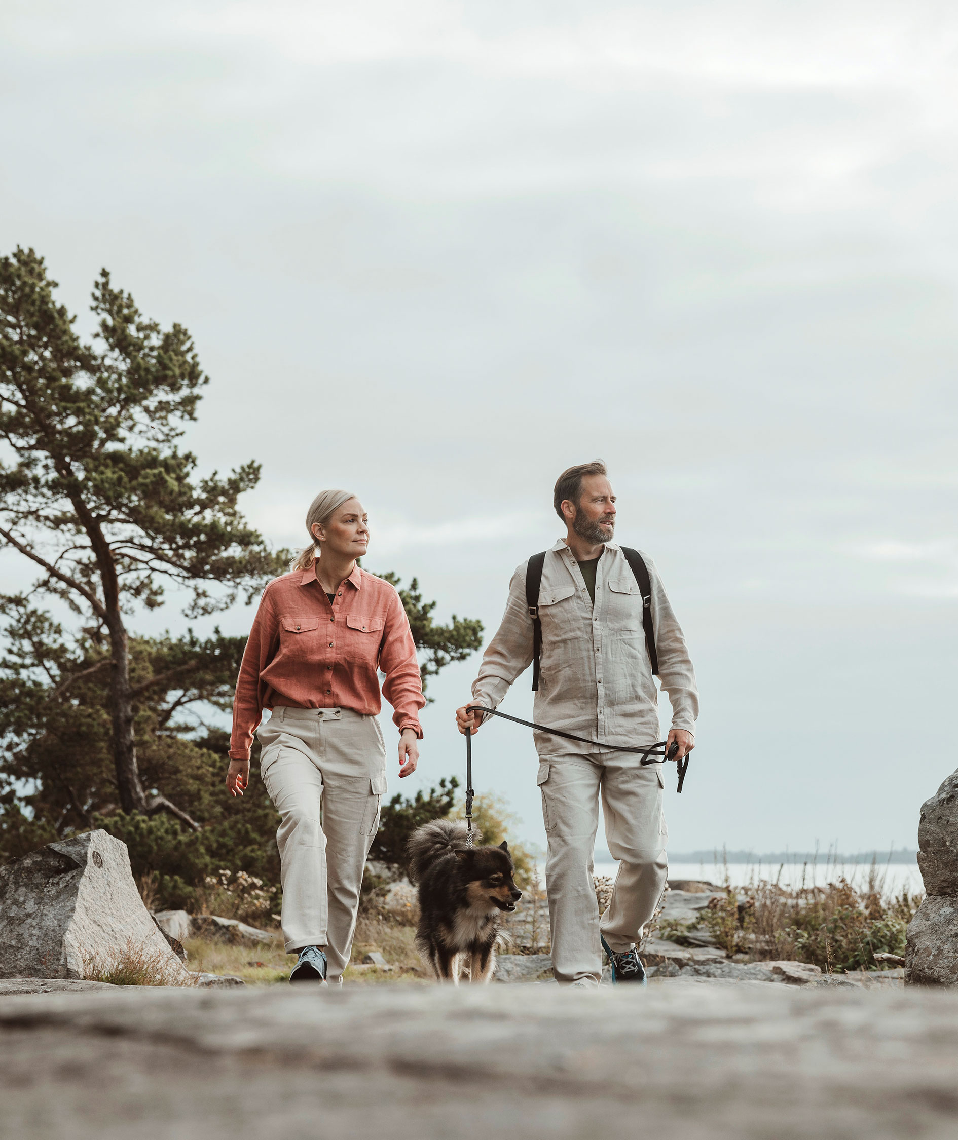 Pinewood&nbsp;V&auml;rnamo NartureSafe bukser med h&oslash;r, Linen Beige, large image number 8