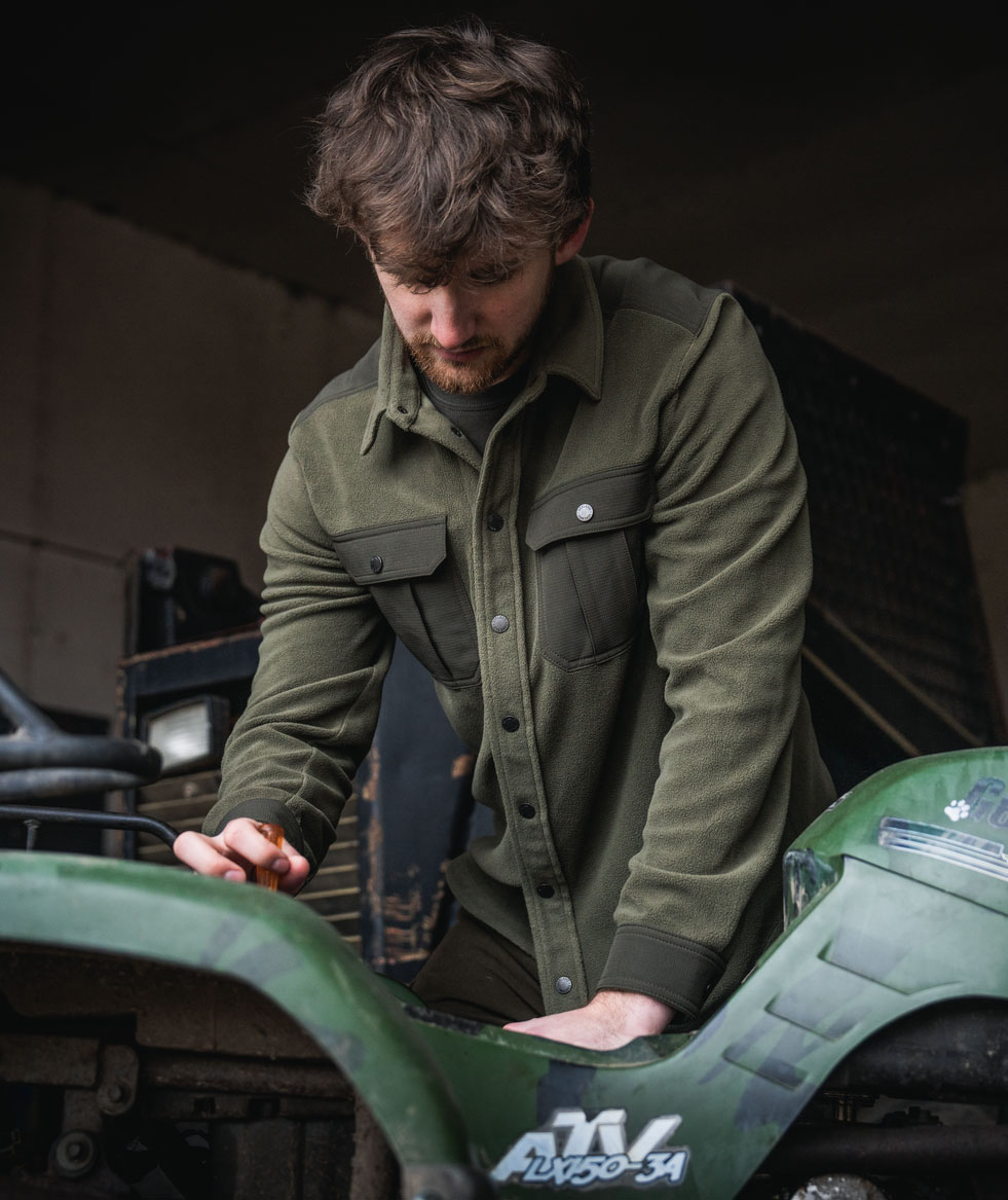 Seeland Gust fleece shirt, Grape leaf, large image number 9