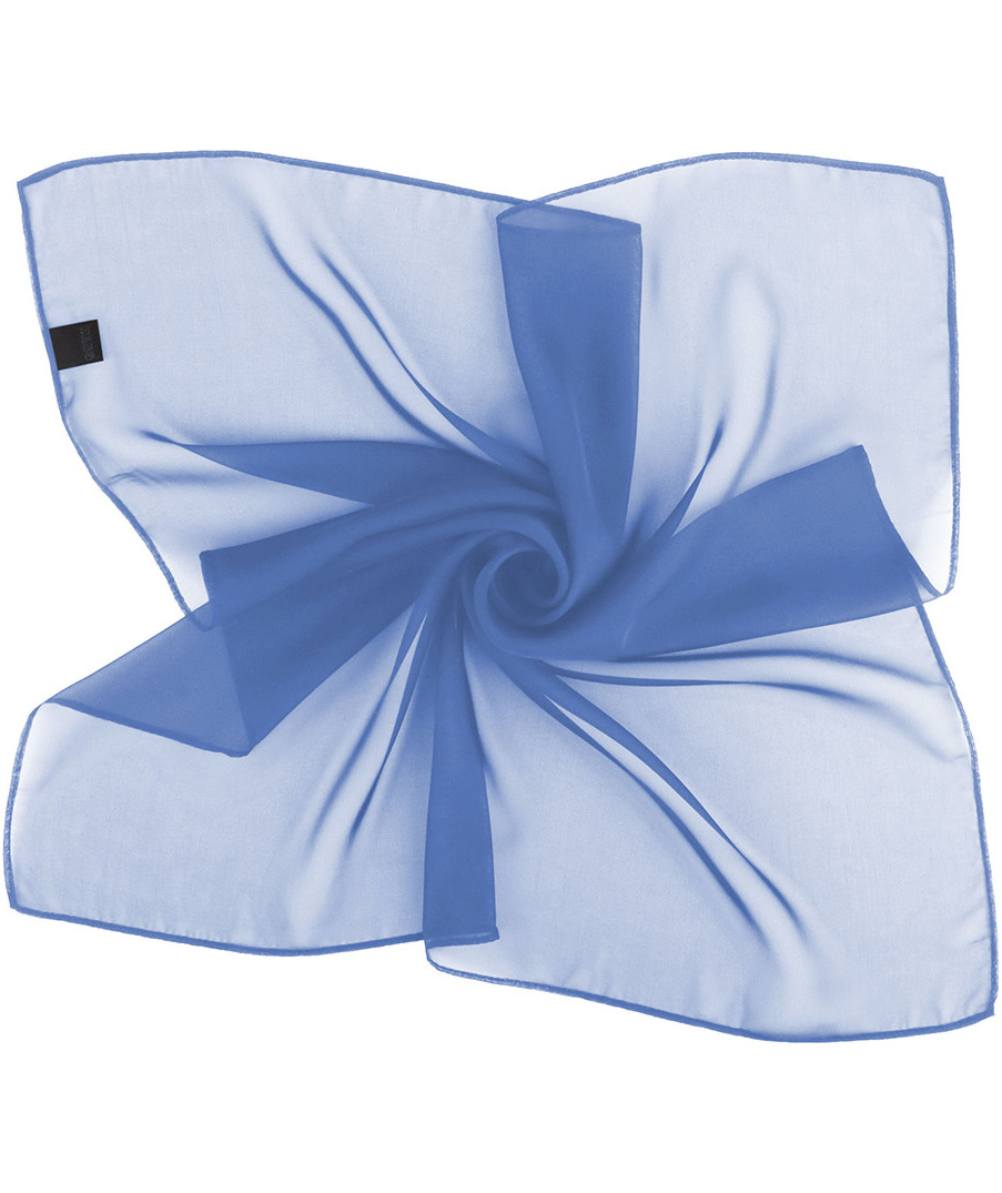 Karlowsky classic chiffon scarf, Azure, Azure, large image number 3