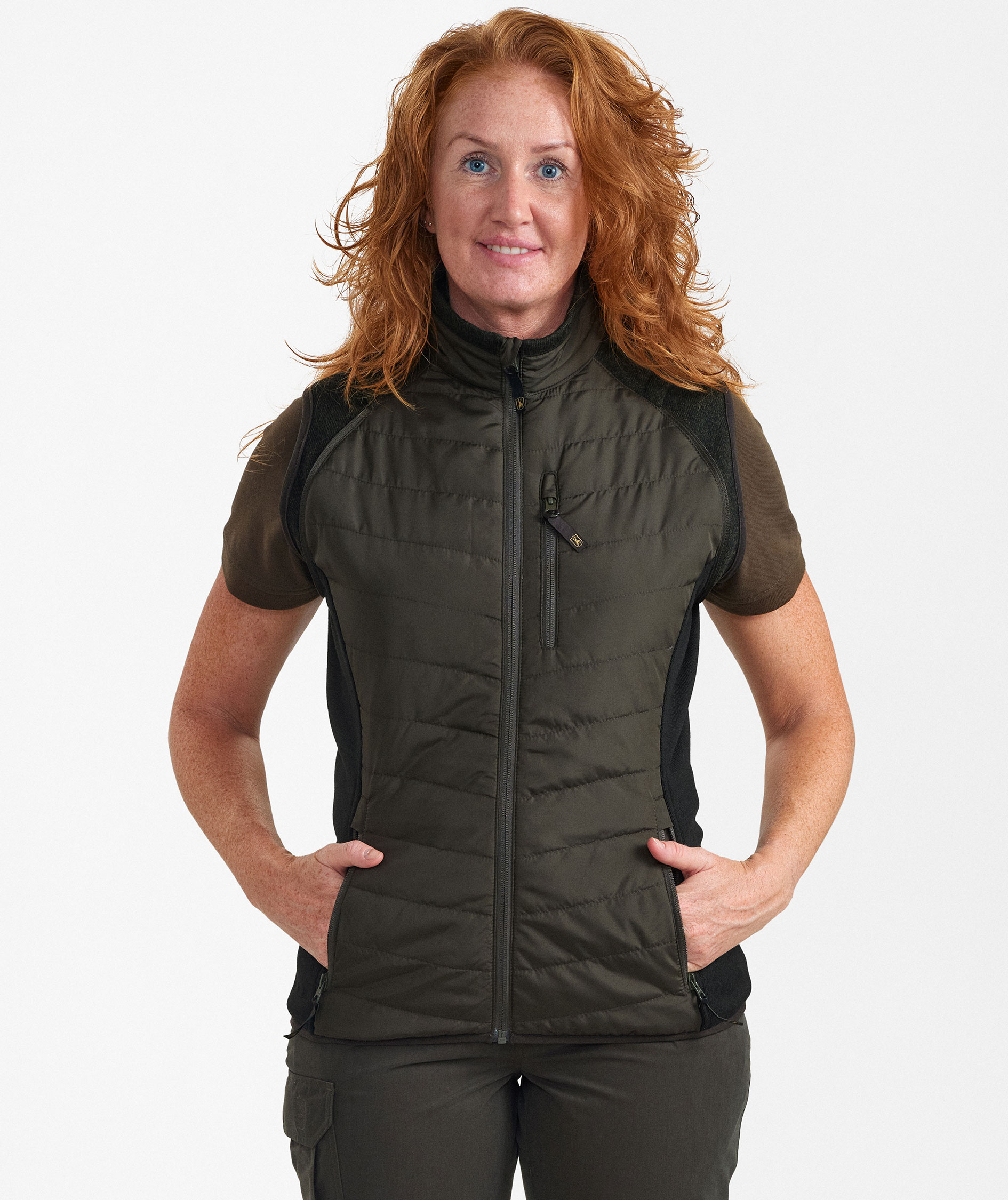 Deerhunter Moor Damen Zip-Off Hybridjacke, Timber, large image number 3