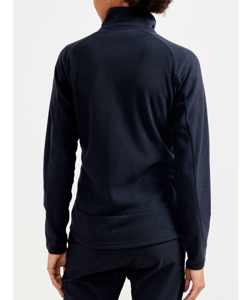 Craft ADV Explore fleece midlayer dam, Svart/Granit, large image number 2