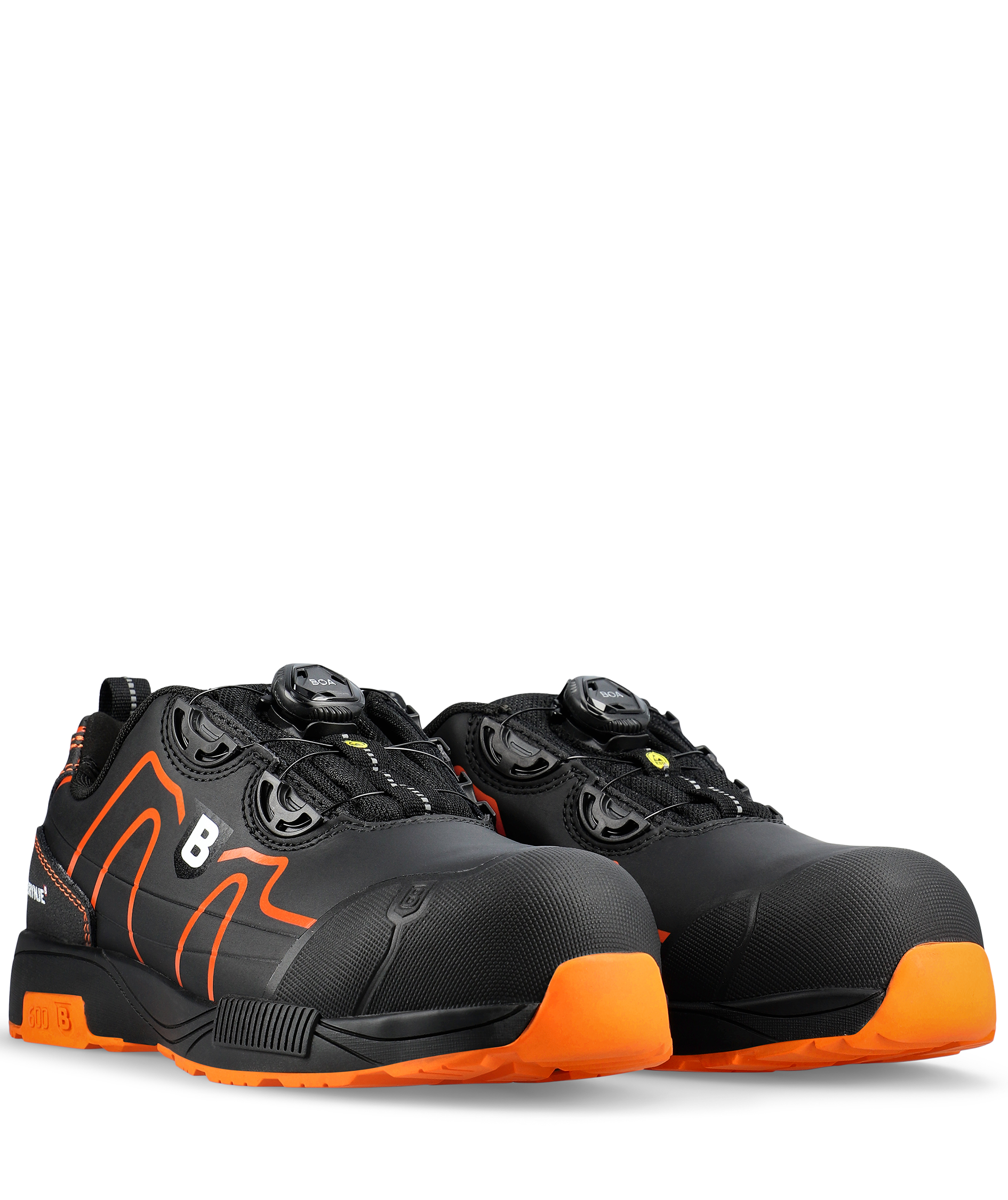 2. Sortering Brynje Stream sikkerhedssko S3, Sort