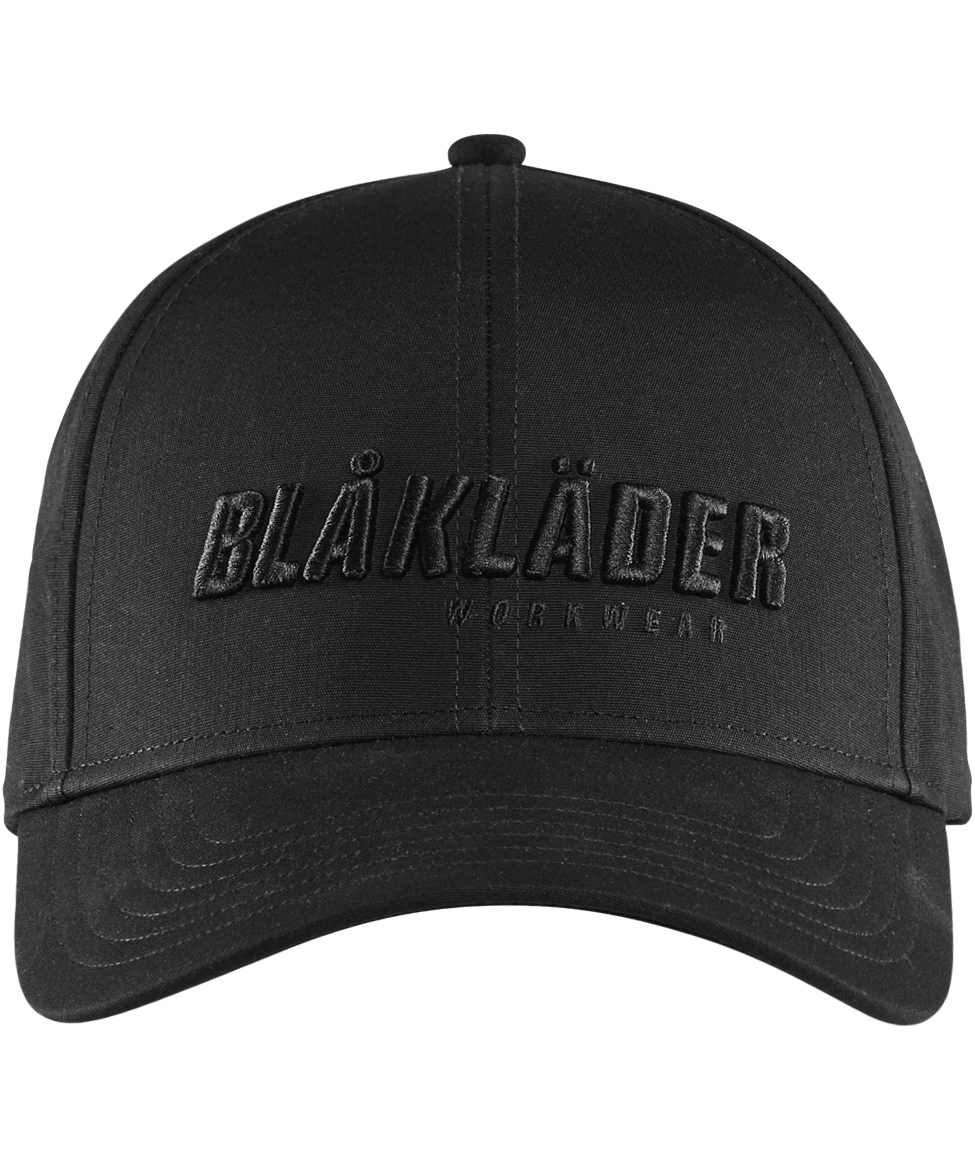 Bl&aring;kl&auml;der keps, Svart