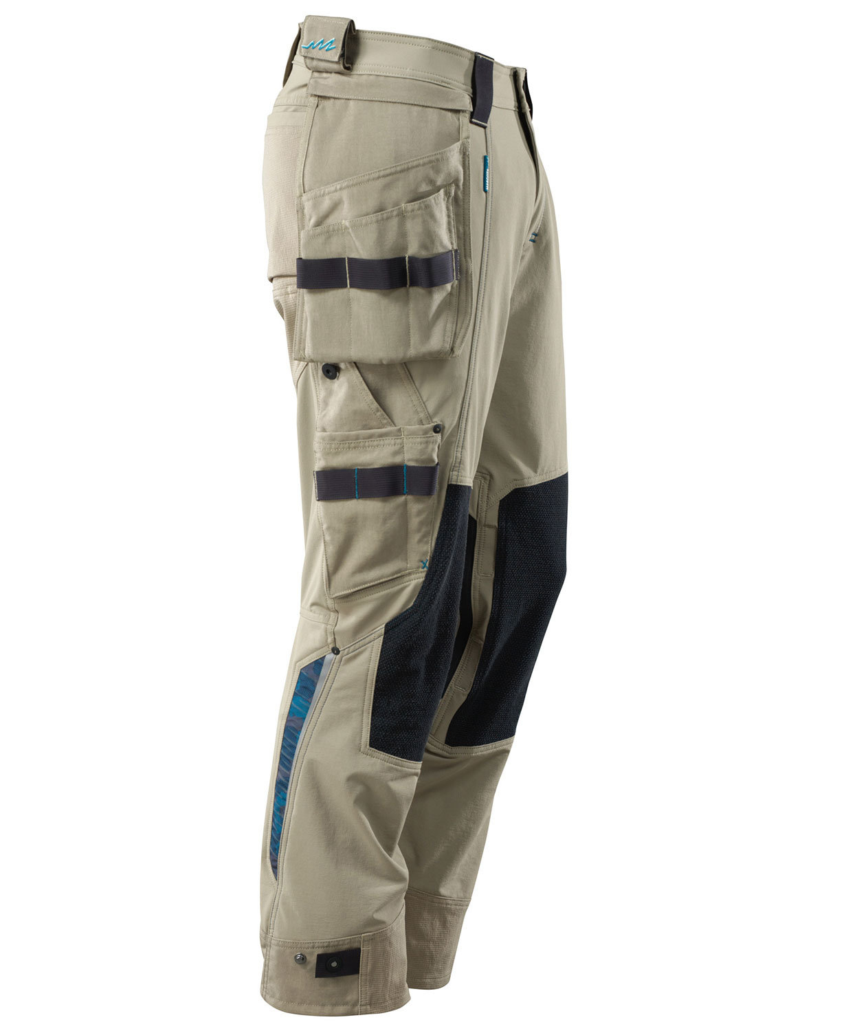 Mascot Handwerkerhose Full stretch, Hell Khaki, large image number 4