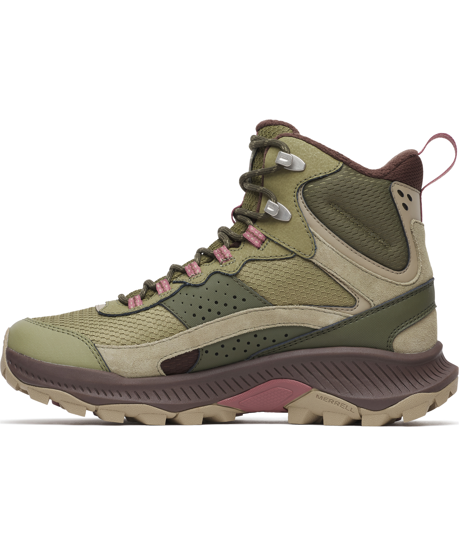Merrell Speed Strike 2 Thermo Mid WP dame vinterst&oslash;vler, Olivine, large image number 3