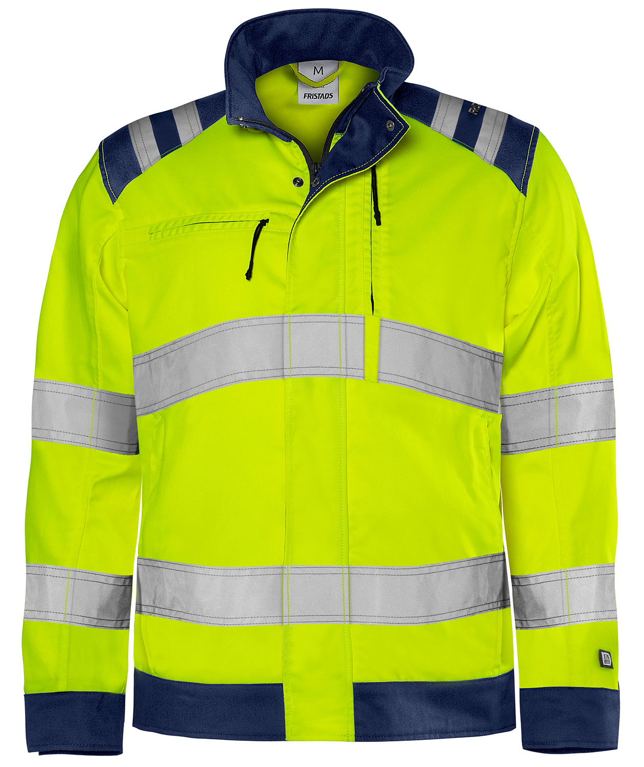 Hi-Vis gul/marinebl&aring;