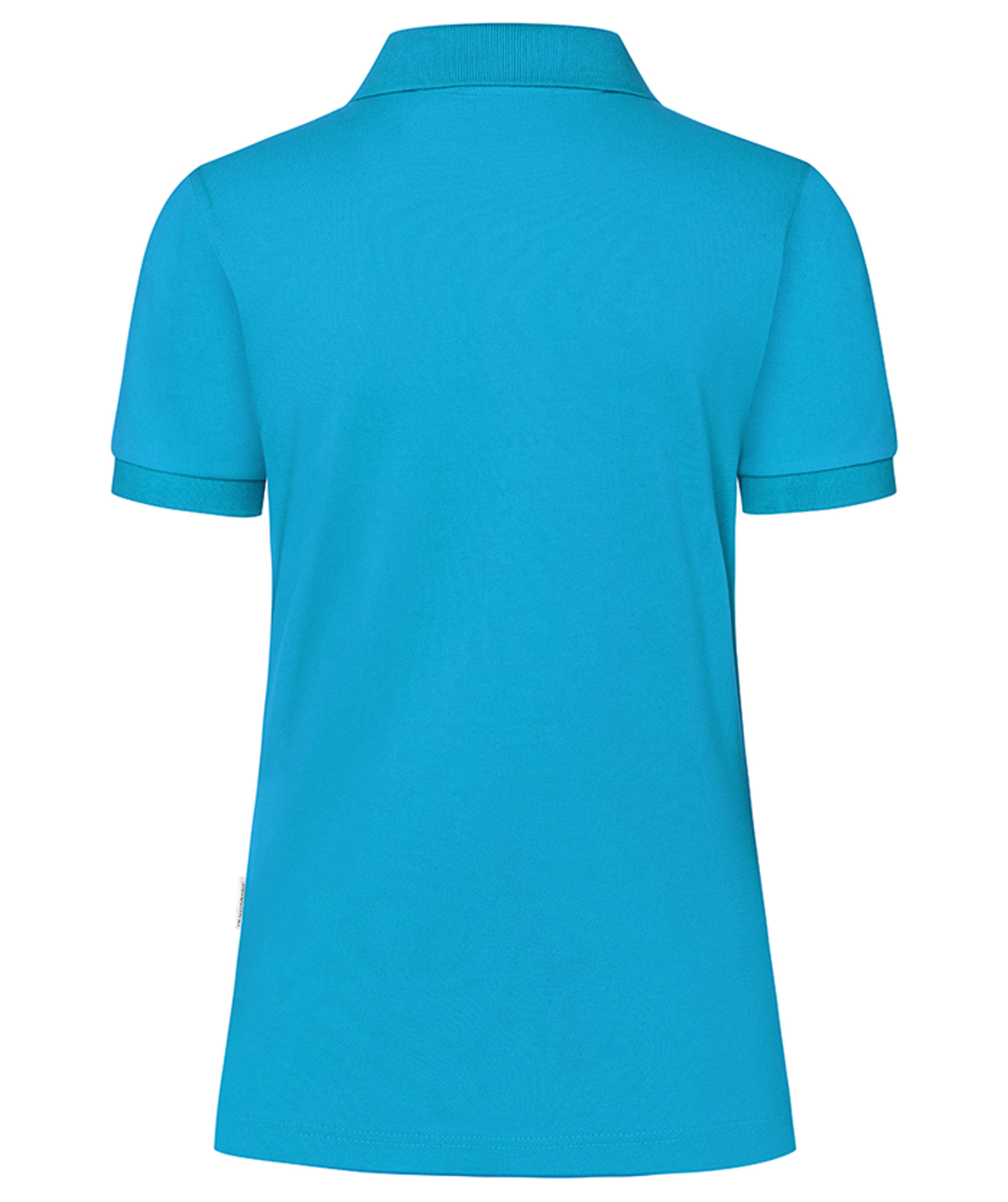 Karlowsky Modern-Flair dame polo t-shirt, Pacific bl&aring;, large image number 2