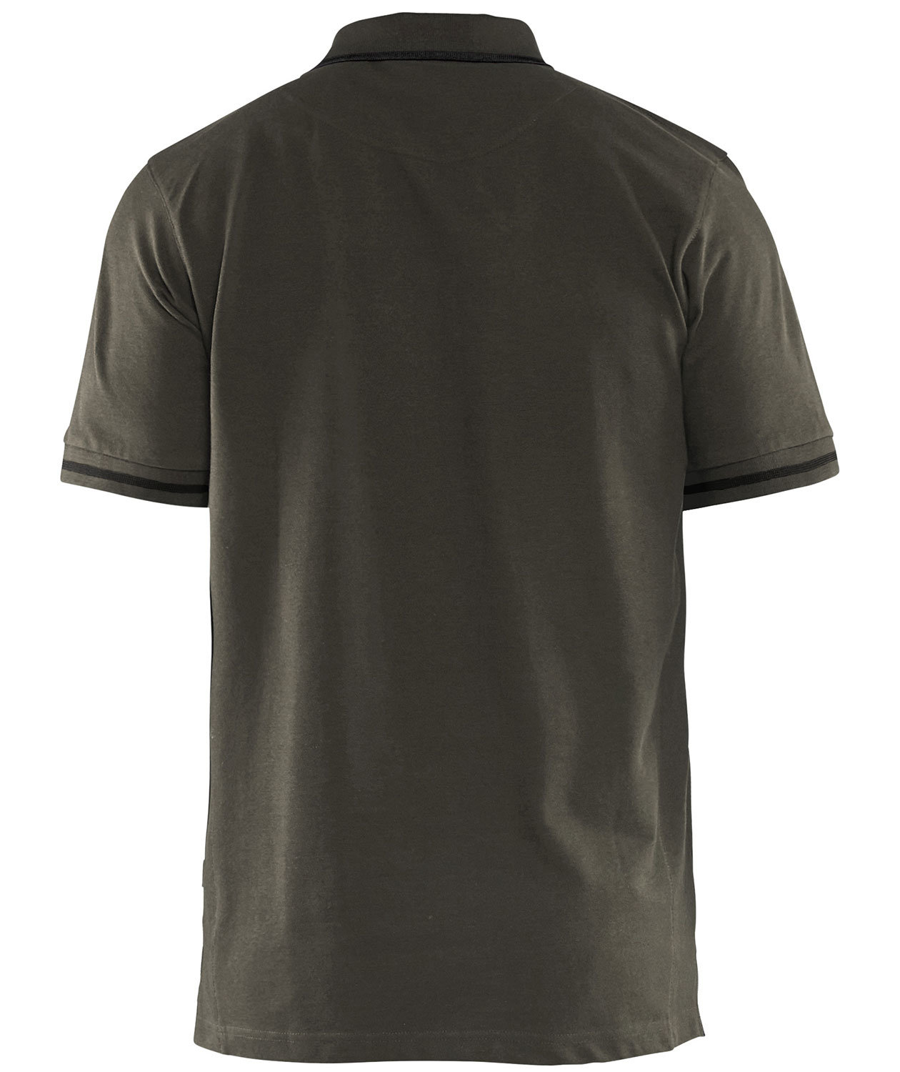 Bl&aring;kl&auml;der Unite polo T-shirt, Olive Green/Black, large image number 2