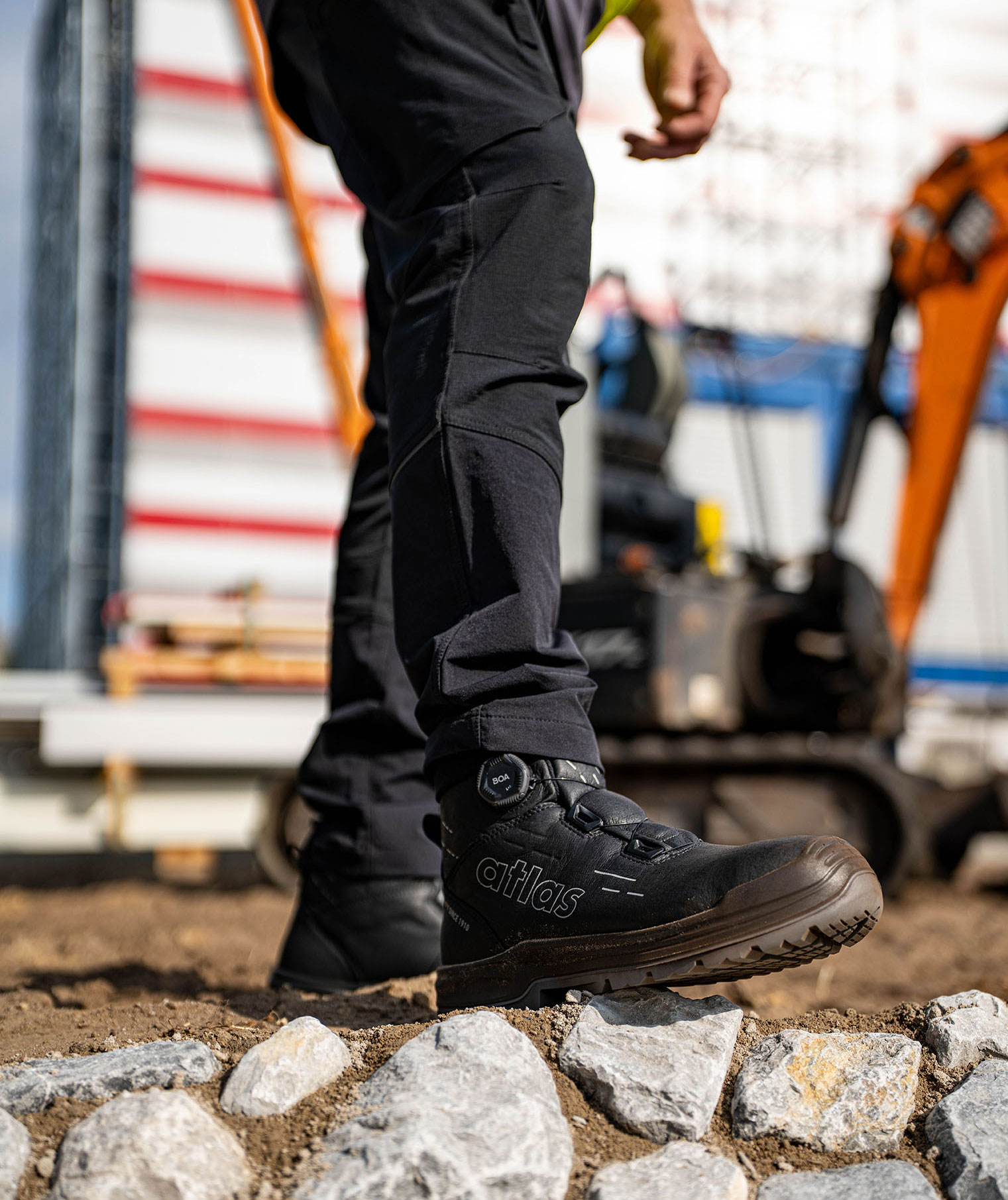 Atlas Max 550 Pro safety boots S3S, Black, large image number 4