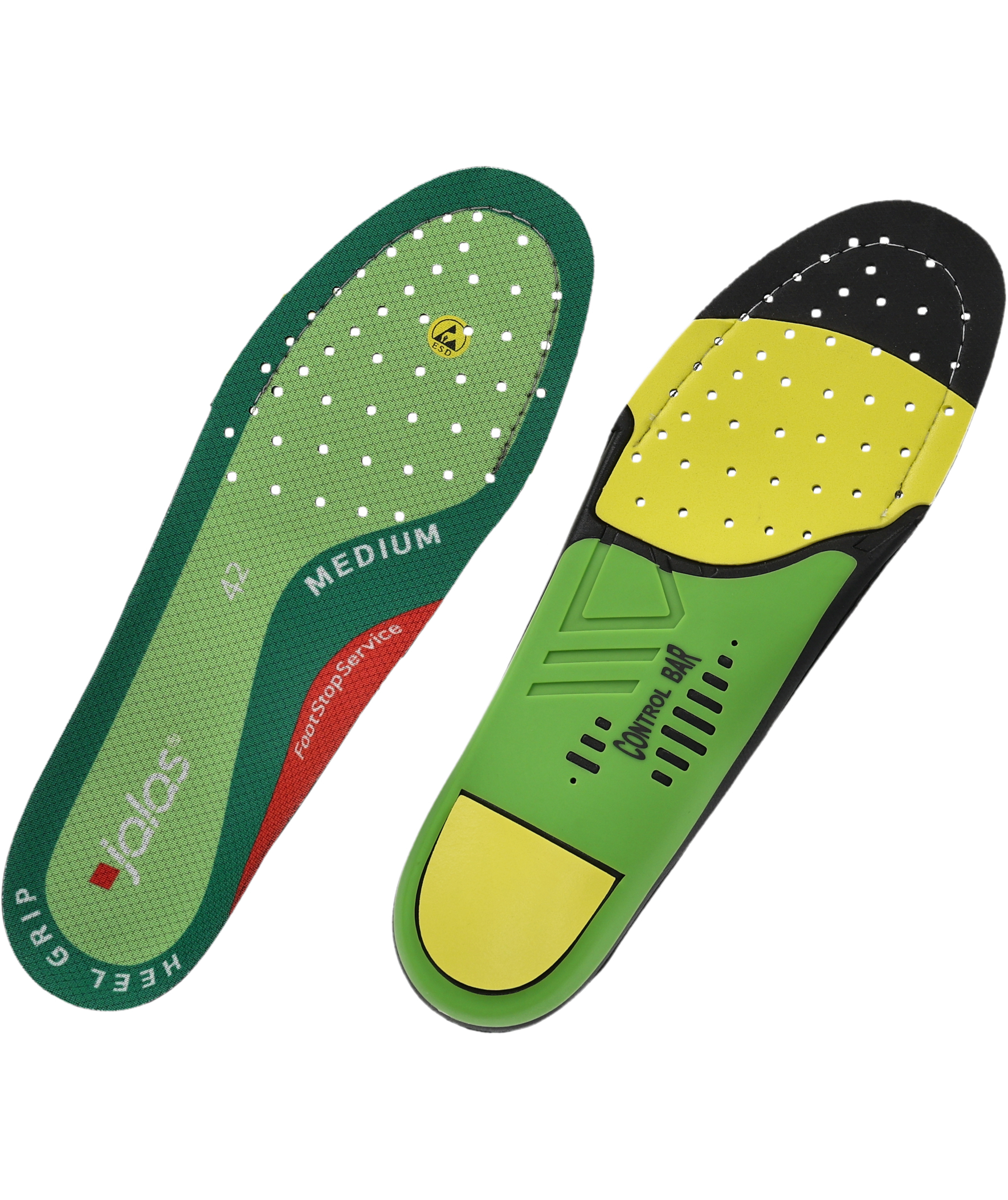 Jalas medium h&aring;lfotsst&ouml;d inl&auml;ggssulor, Gr&ouml;n