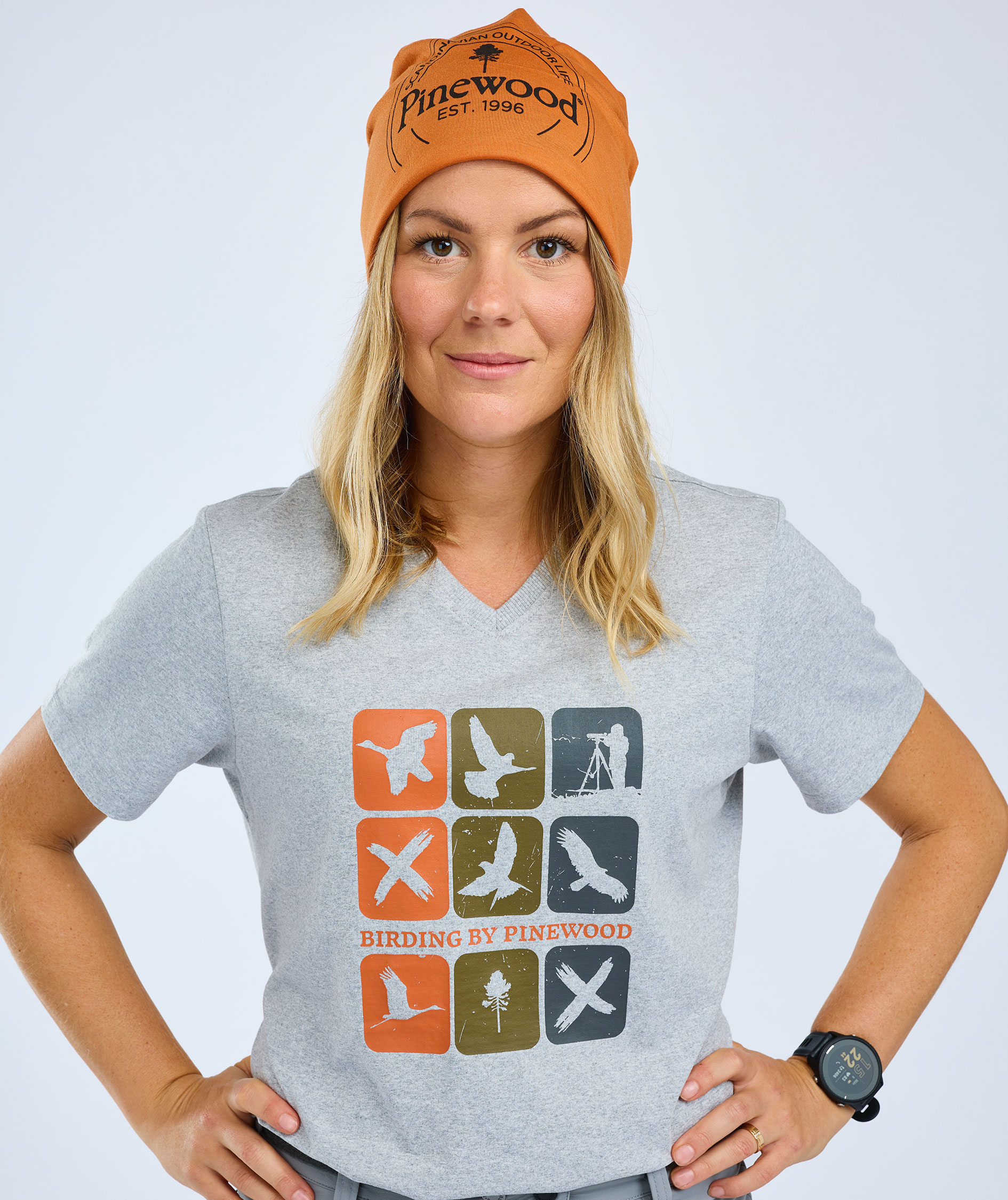 Pinewood Birding dame T-shirt, 7059, large image number 3