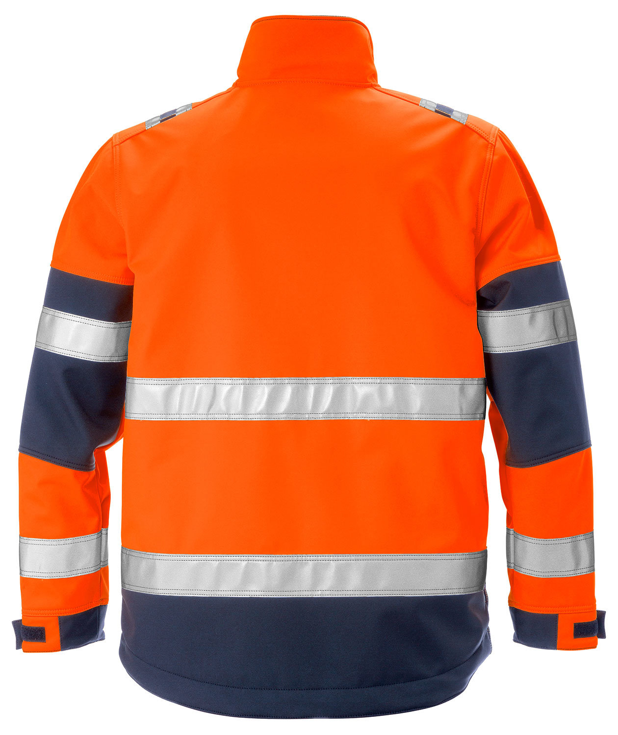 Fristads Gen Y softshelljakke 4083, Hi-vis&nbsp;Orange/Marine
