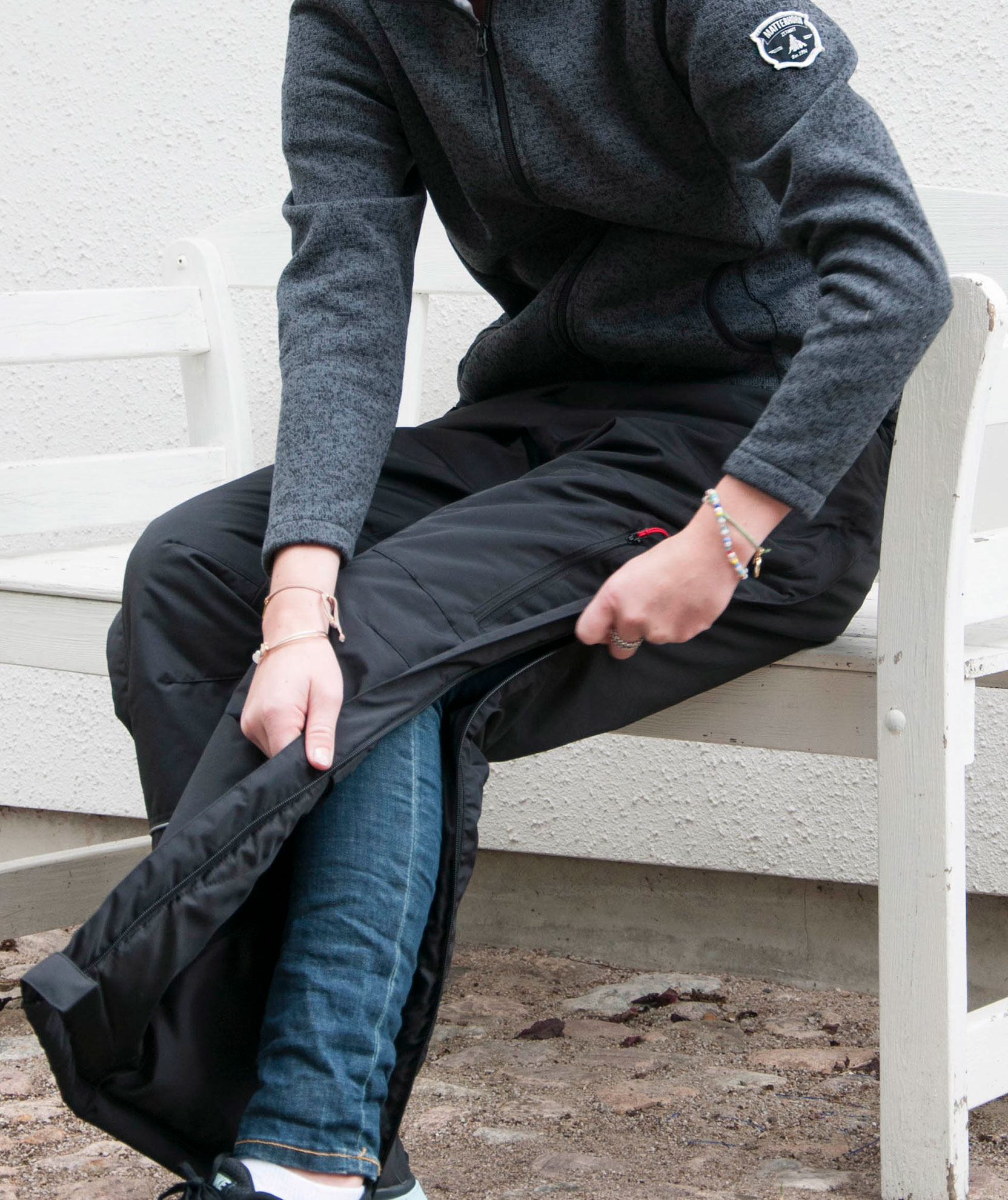 Matterhorn Lambert dame overtr&aelig;ksbukser, Sort