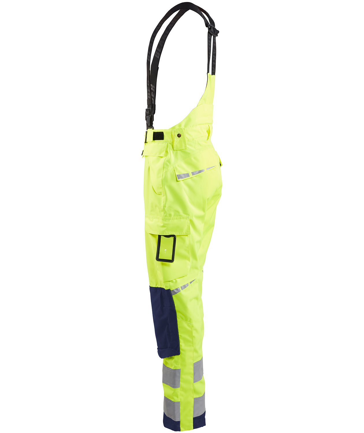 Bl&aring;kl&auml;der skalbukser, Hi-vis&nbsp;Gul/Marine, large image number 2