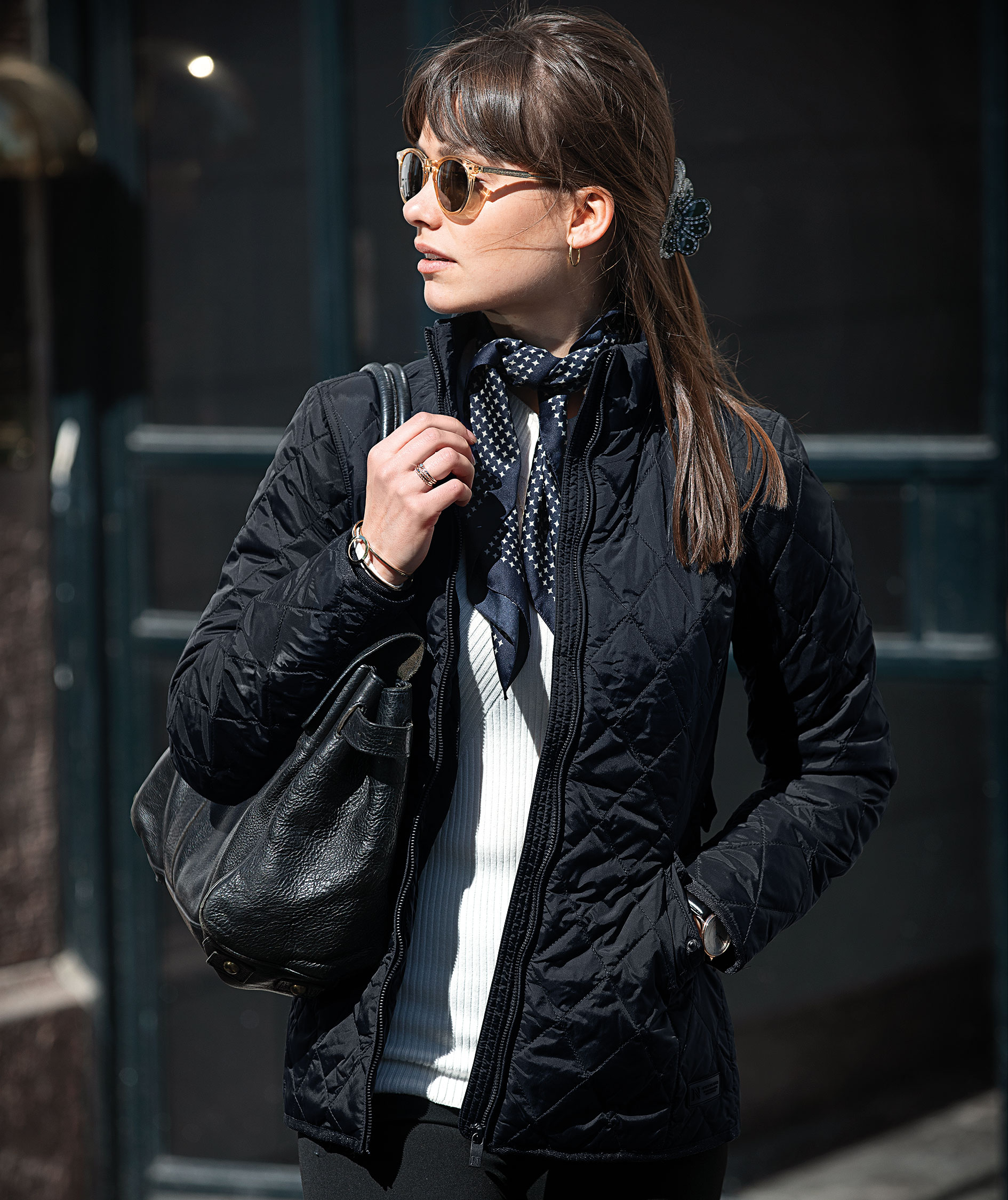 Nimbus Henderson vattert damejakke, Midnight Blue, large image number 4