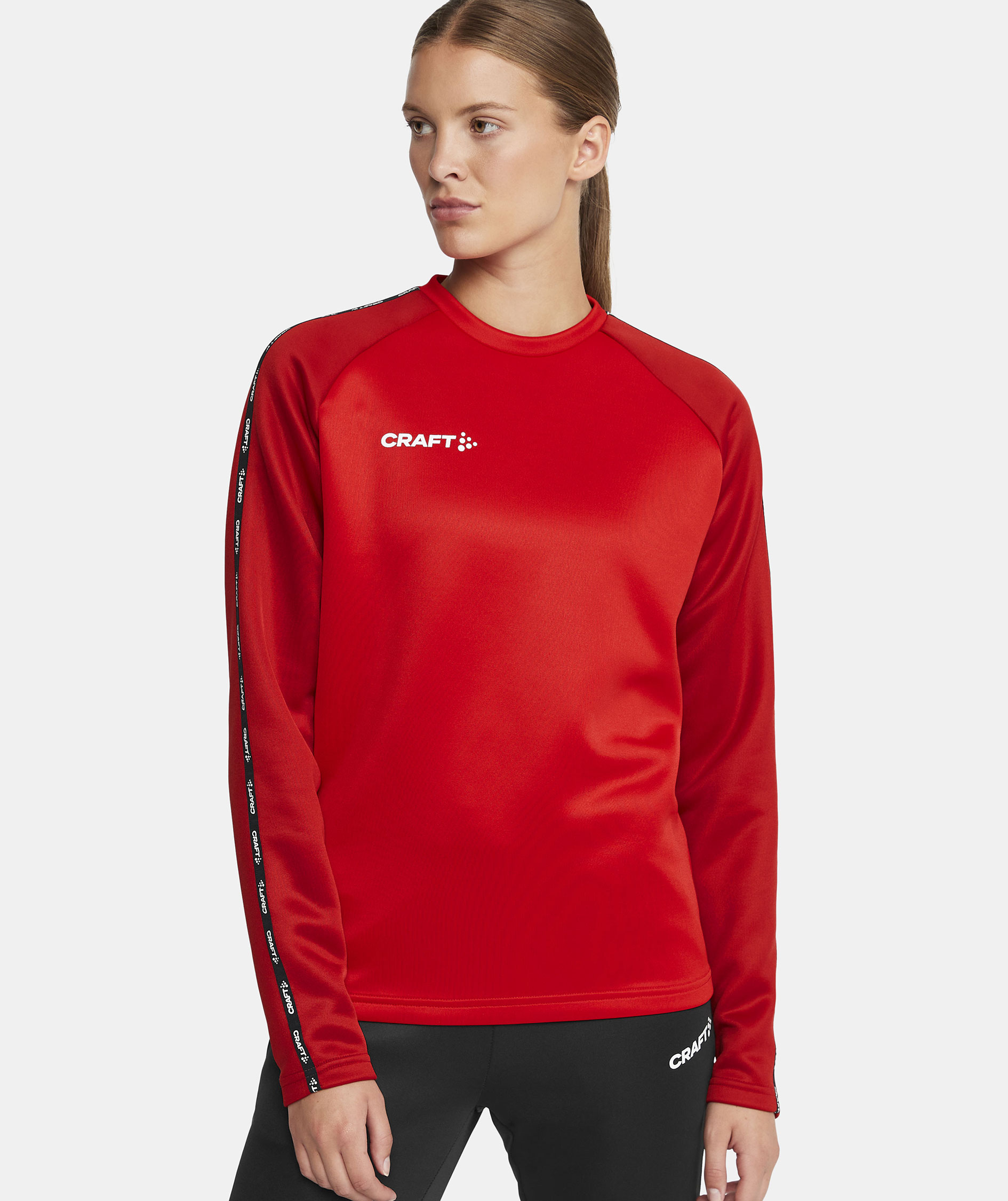 Craft Squad 2.0 Damen Trainingpullover, Bright Red-Express, large image number 4
