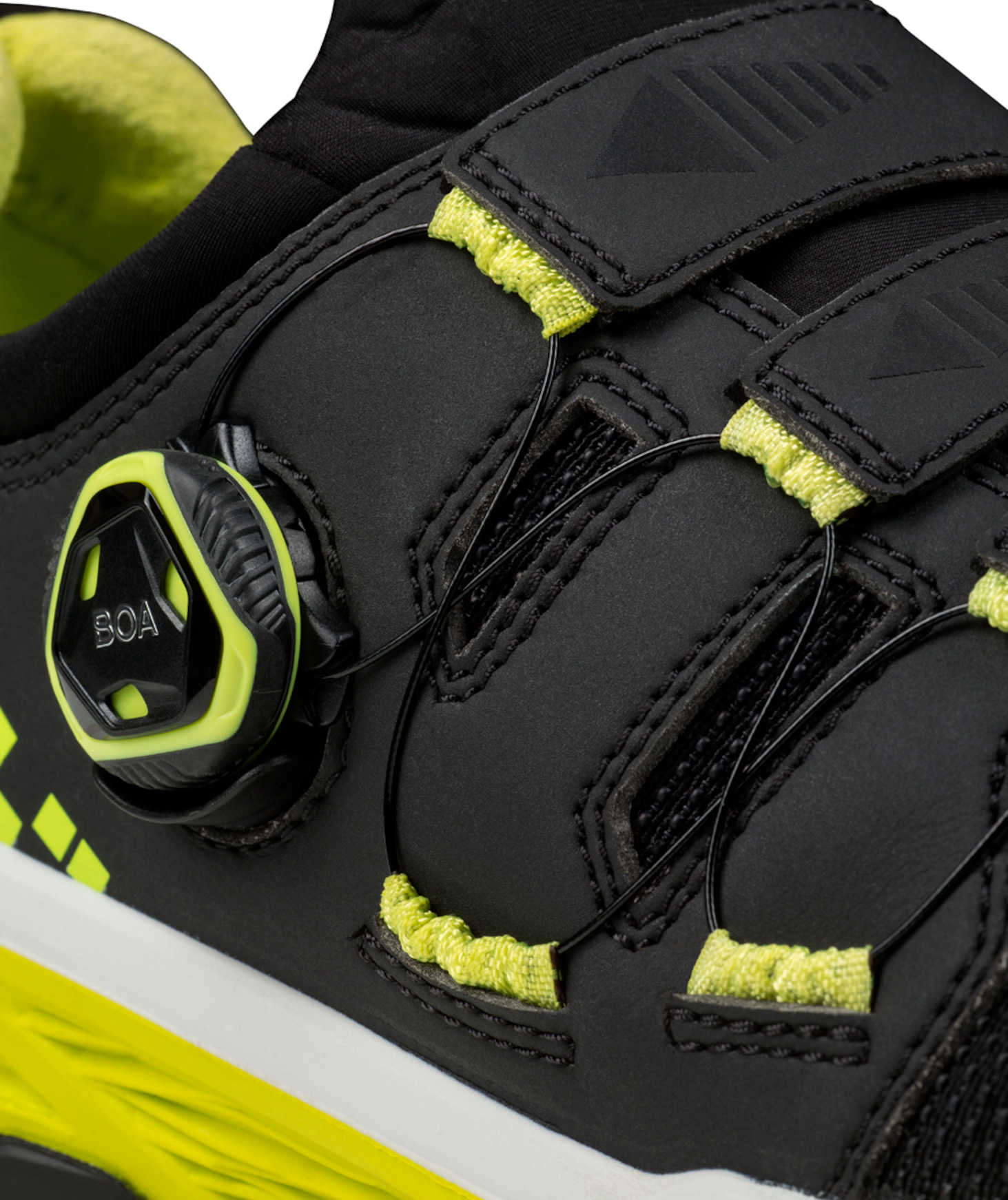 Jalas 2068 TIO skyddsskor S3, Svart/Gul, large image number 3