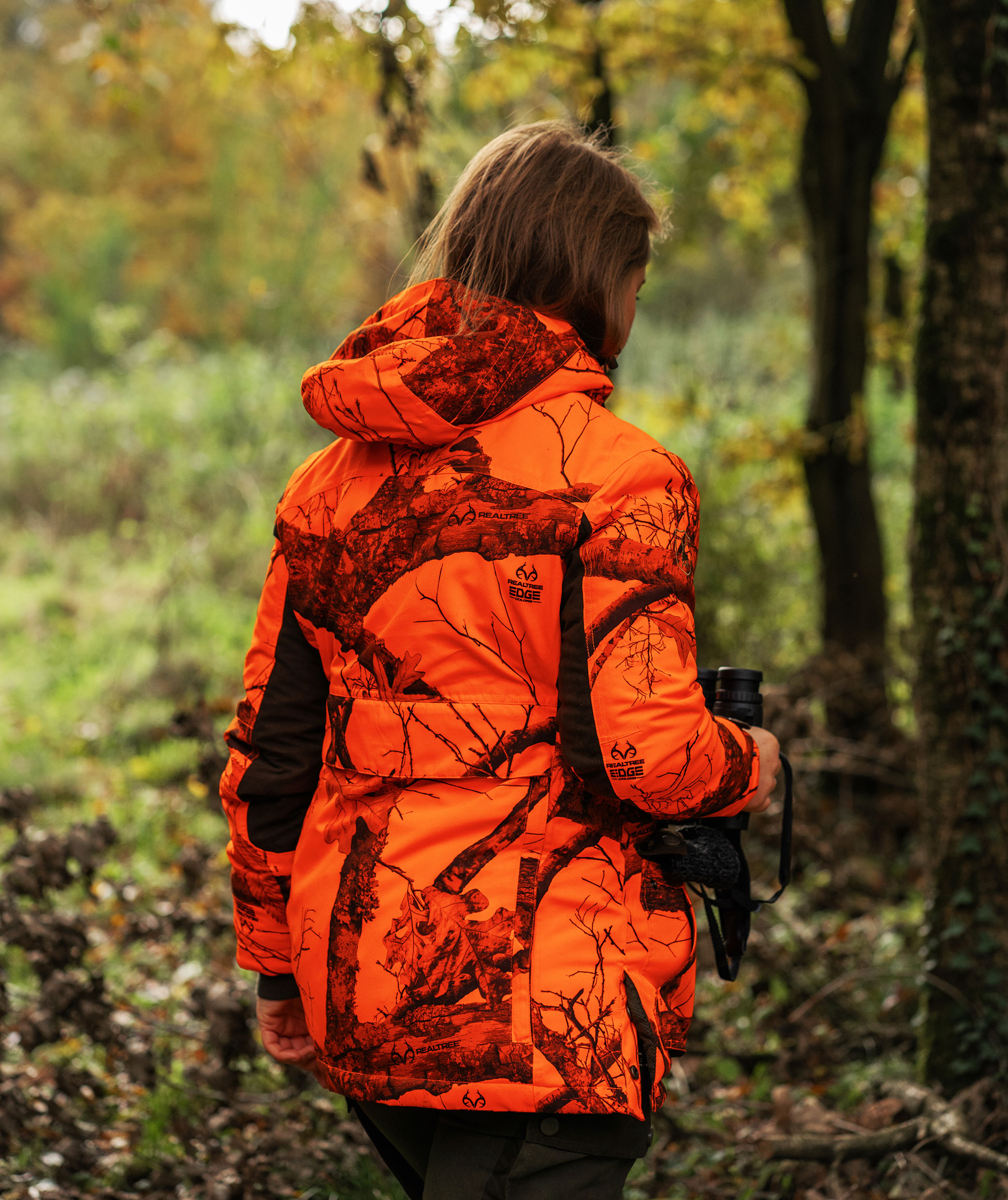 Deerhunter Eagle camo dame vinterjakke, Realtree Edge Orange, large image number 7