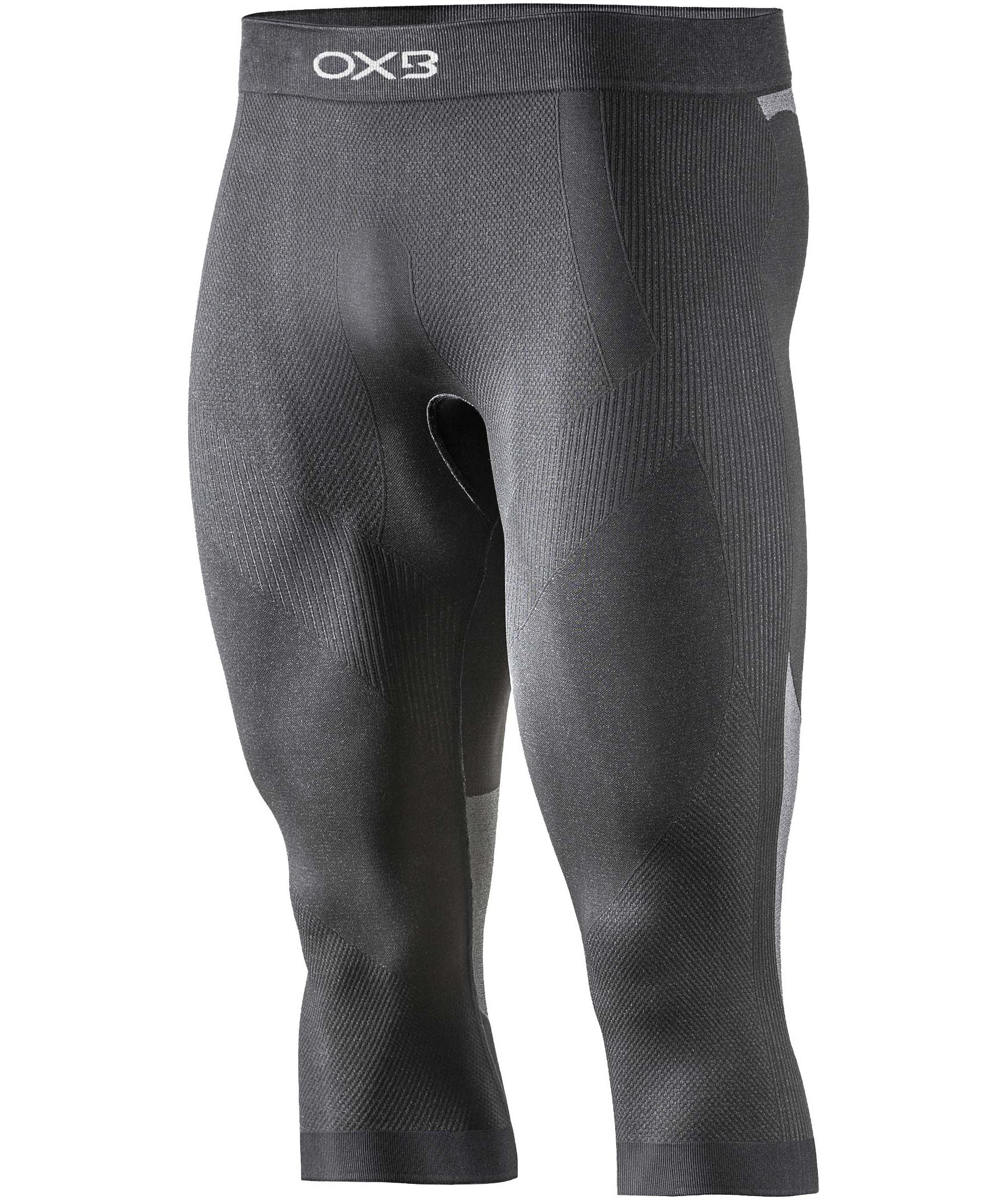 Oxyburn Alpen 3/4 underst&auml;llsbyxor, Svart