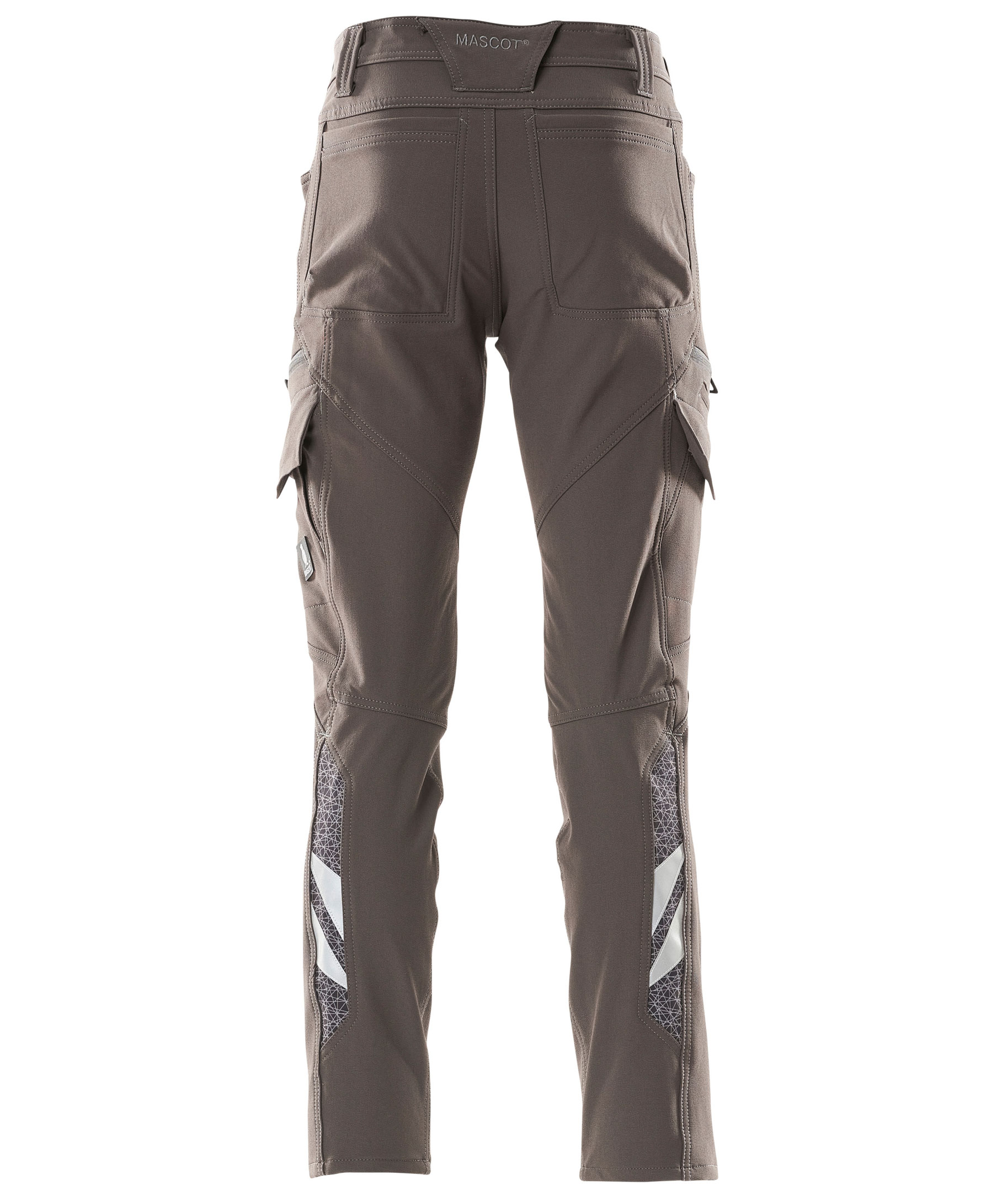 Mascot Accelerate servicebukser full stretch, M&oslash;rk Antracit, large image number 1