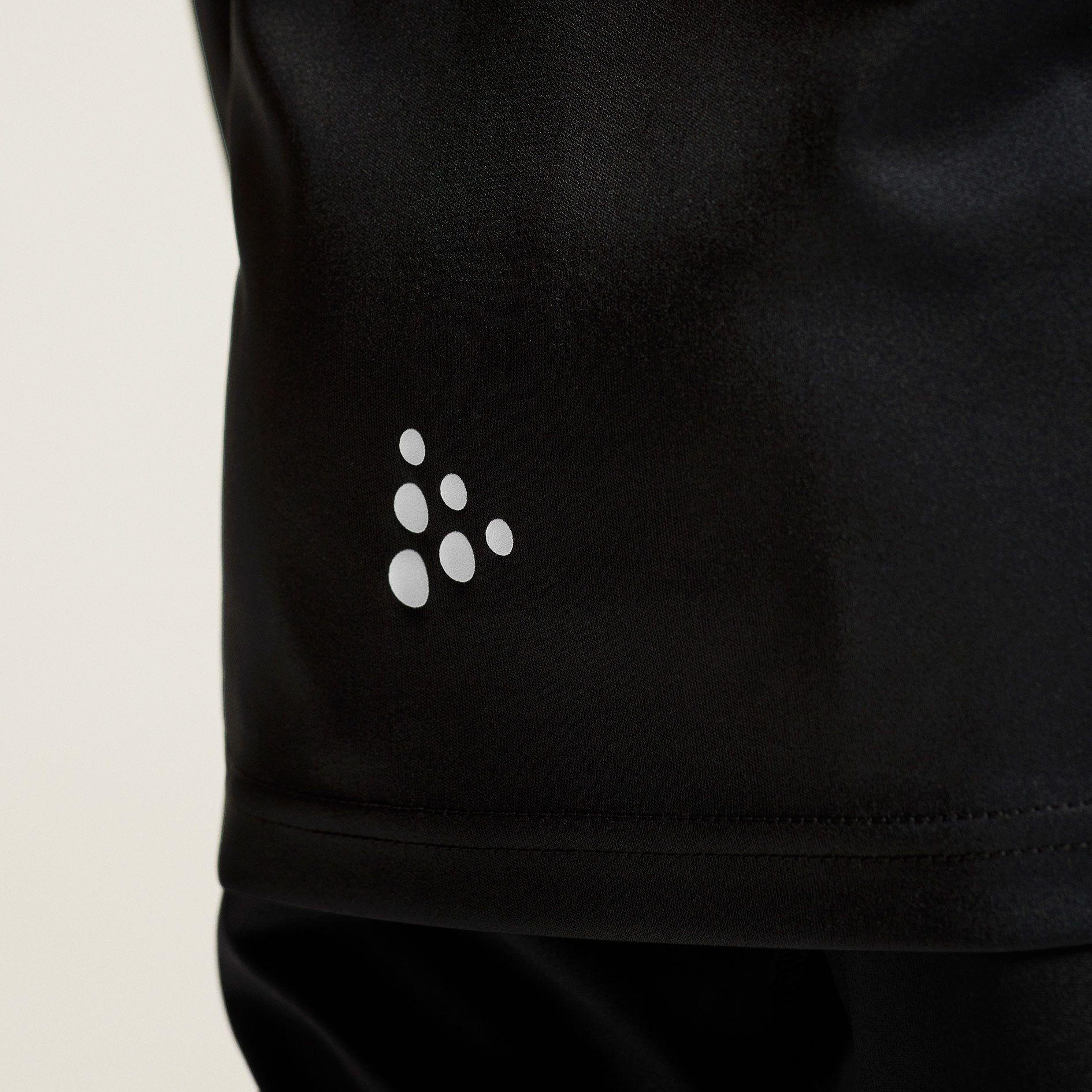 Craft Rush lang&aelig;rmet T-shirt til b&oslash;rn, Black, large image number 5