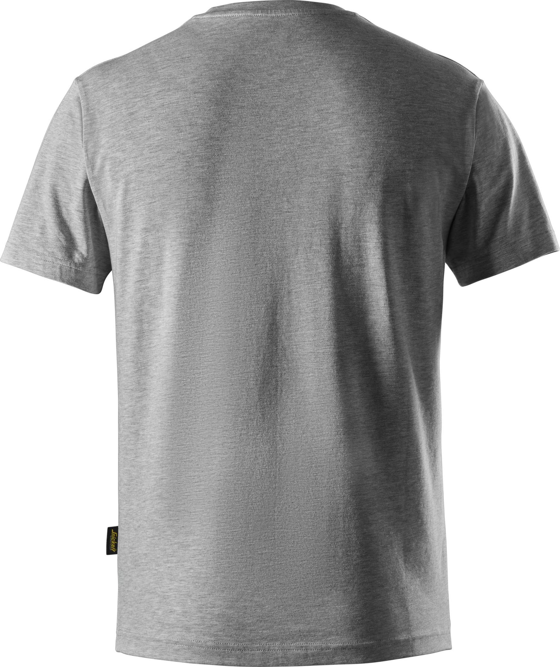 Snickers T-shirt 2540, Light grey mottled