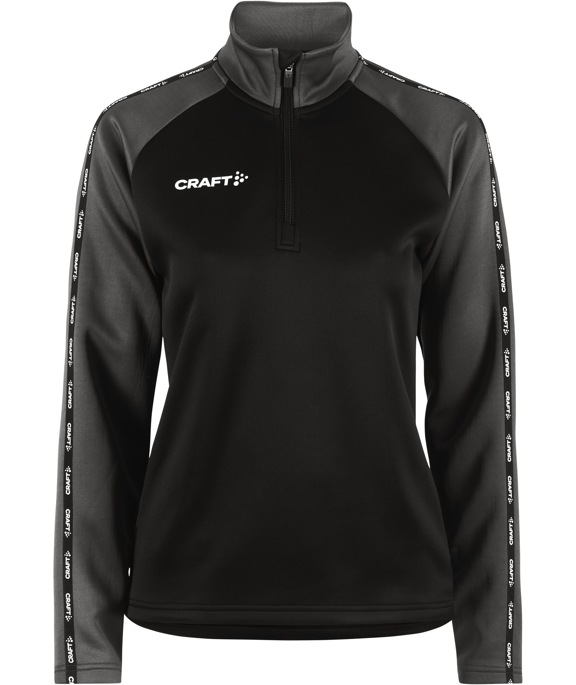 Craft Squad 2.0 halfzip tr&auml;ningstr&ouml;ja dam, Black/Granite