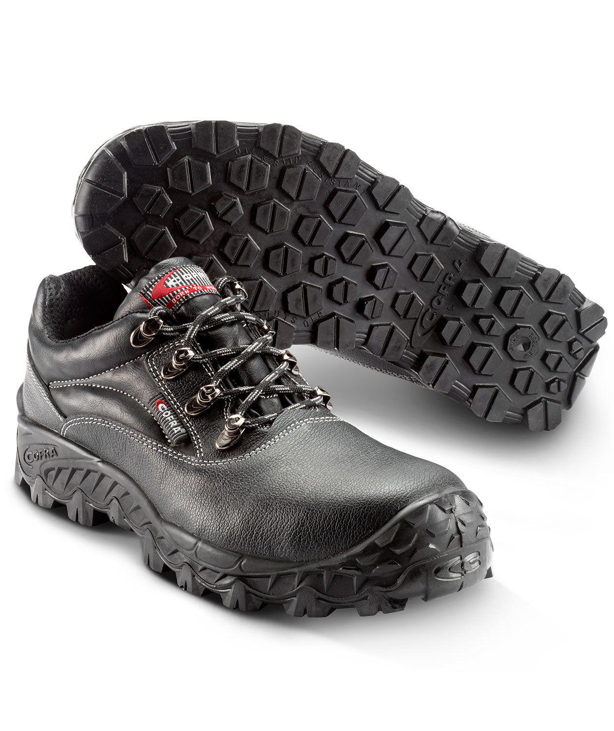 Cofra New Celtic sikkerhedssko S3, Sort, large image number 0
