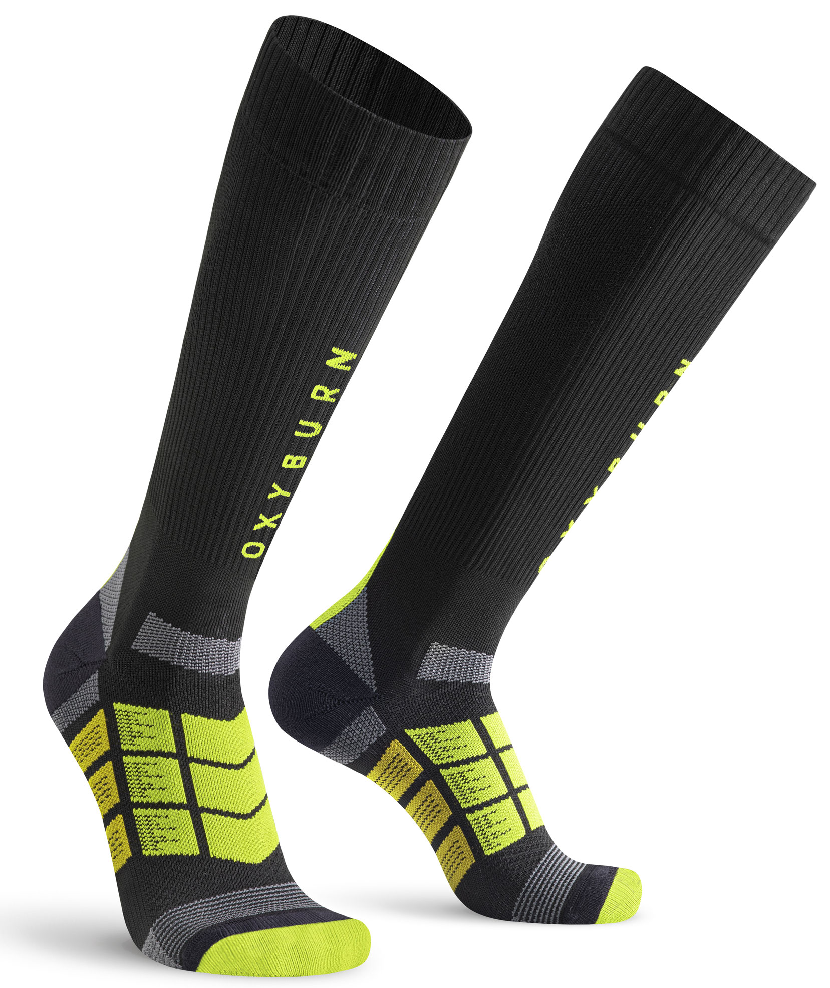 Oxyburn Levitate MY20 kn&auml;strumpor, Black vision