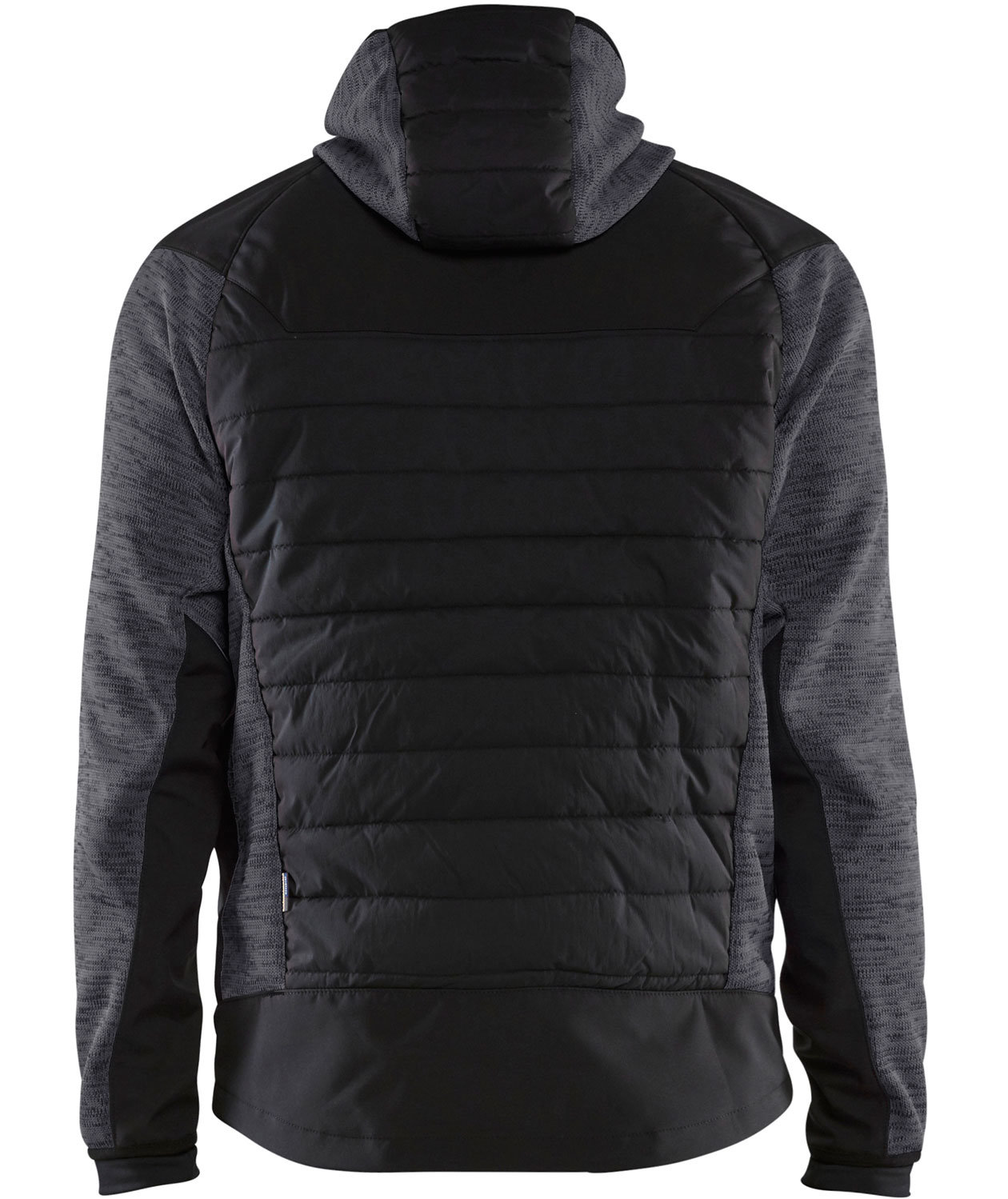 Bl&aring;kl&auml;der hybridjacka, M&ouml;rkgr&aring;/Svart