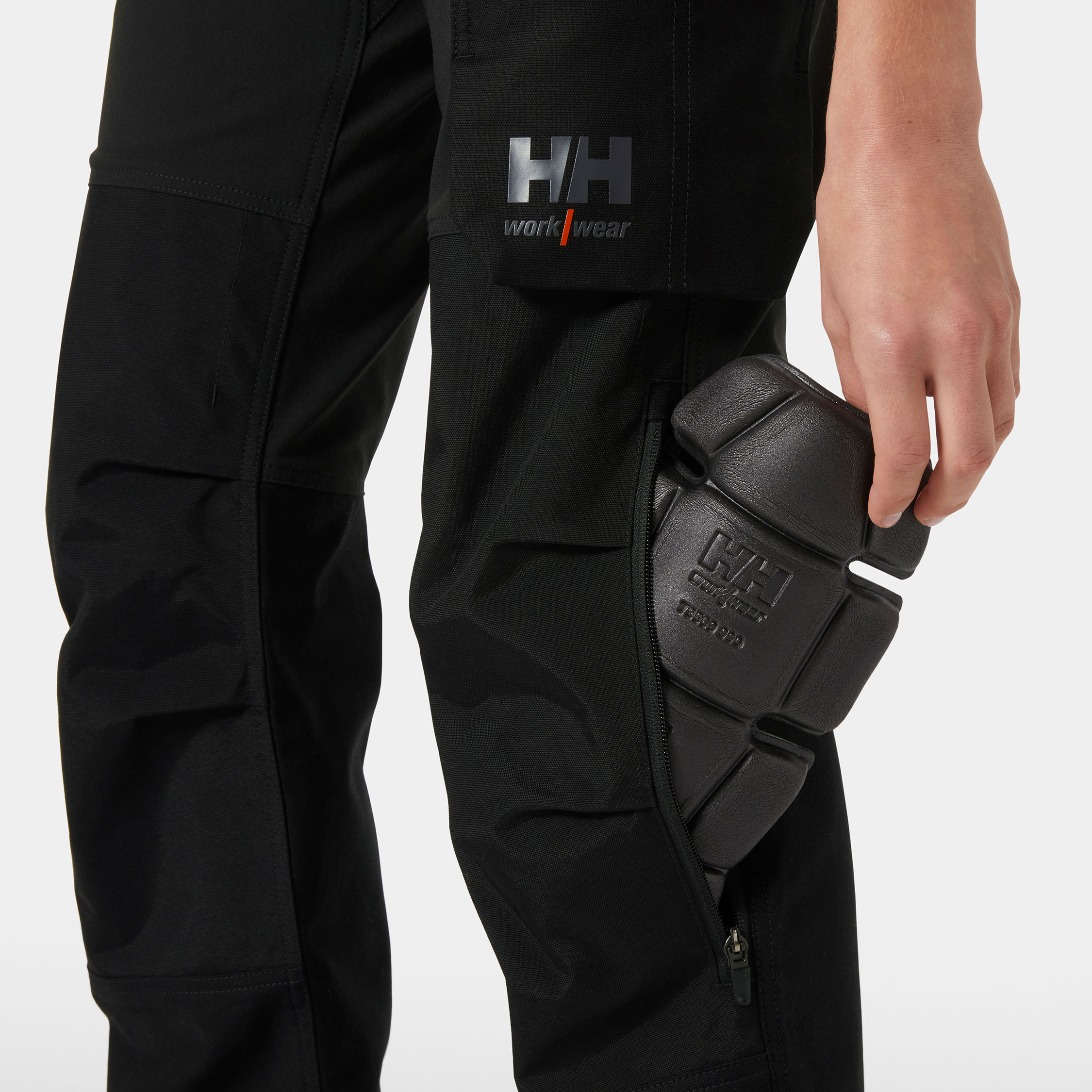 Helly Hansen Oxford 4X Connect&trade; arbetsbyxa full stretch dam, Black, large image number 6