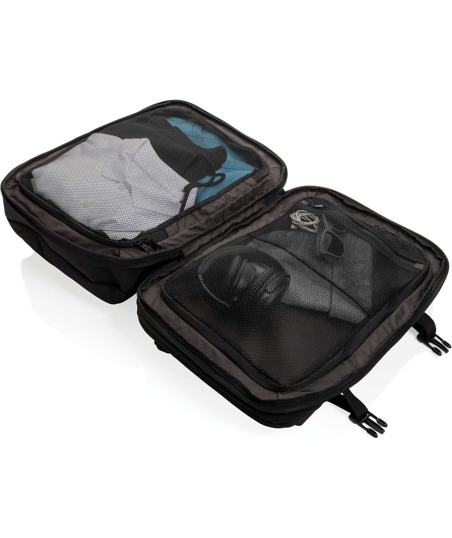 Swiss Peak weekend rejserygs&aelig;k 27L, Sort, Sort, large image number 4