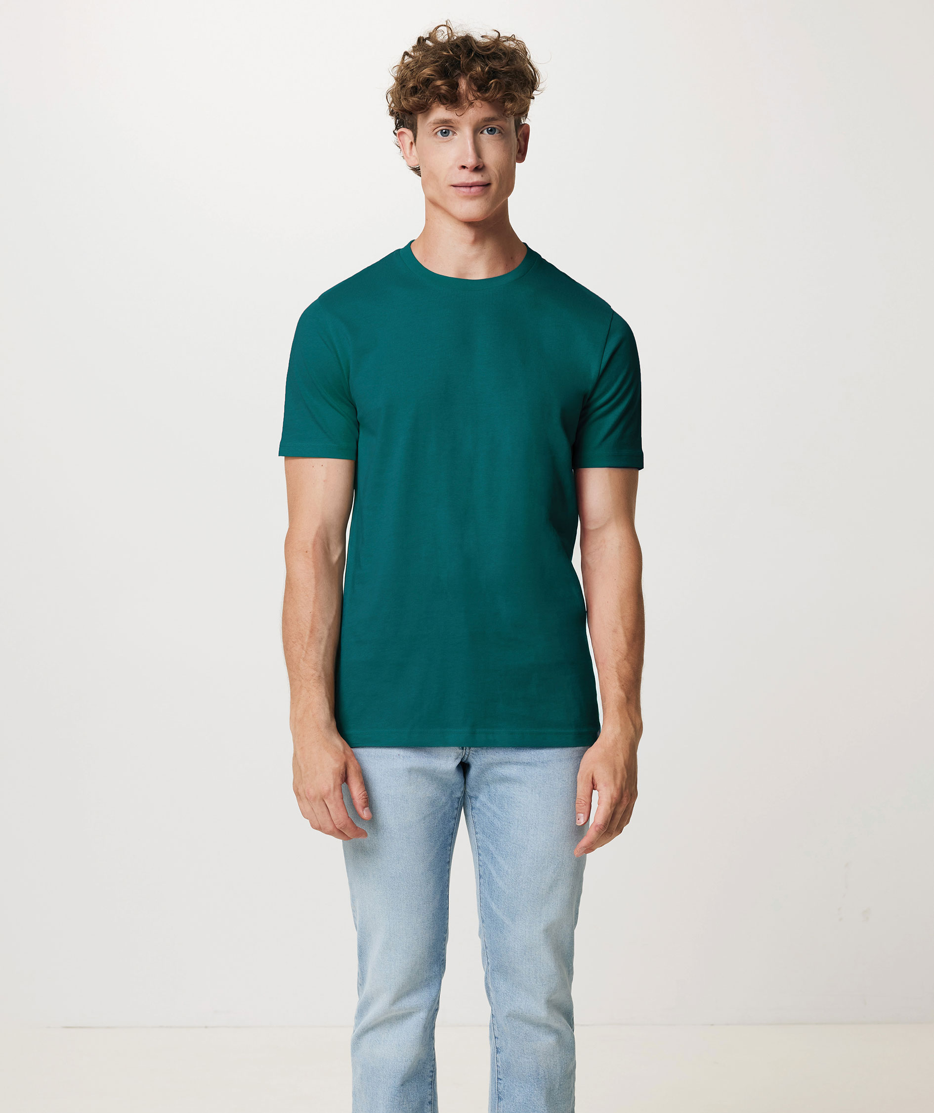 Iqoniq Brett T-shirt, Verdigris